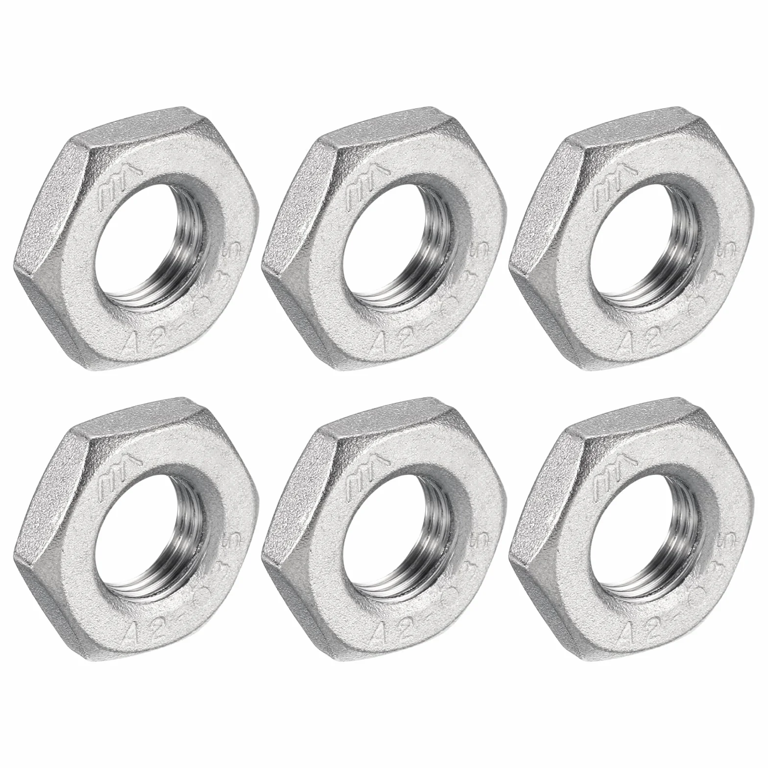 QUARKZMAN Dado per Raccordi a Compressione in Ghisa, Acciaio Inossidabile 304 PT 1/8" Filettatura Femmina Fissaggio Idraulico
