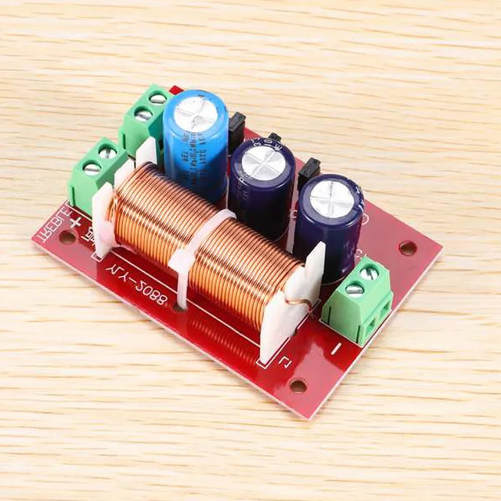 400 W, frequenza altoparlante morbida, 2 , alta bassa, 4-16 Ohm, divisore per altoparlanti