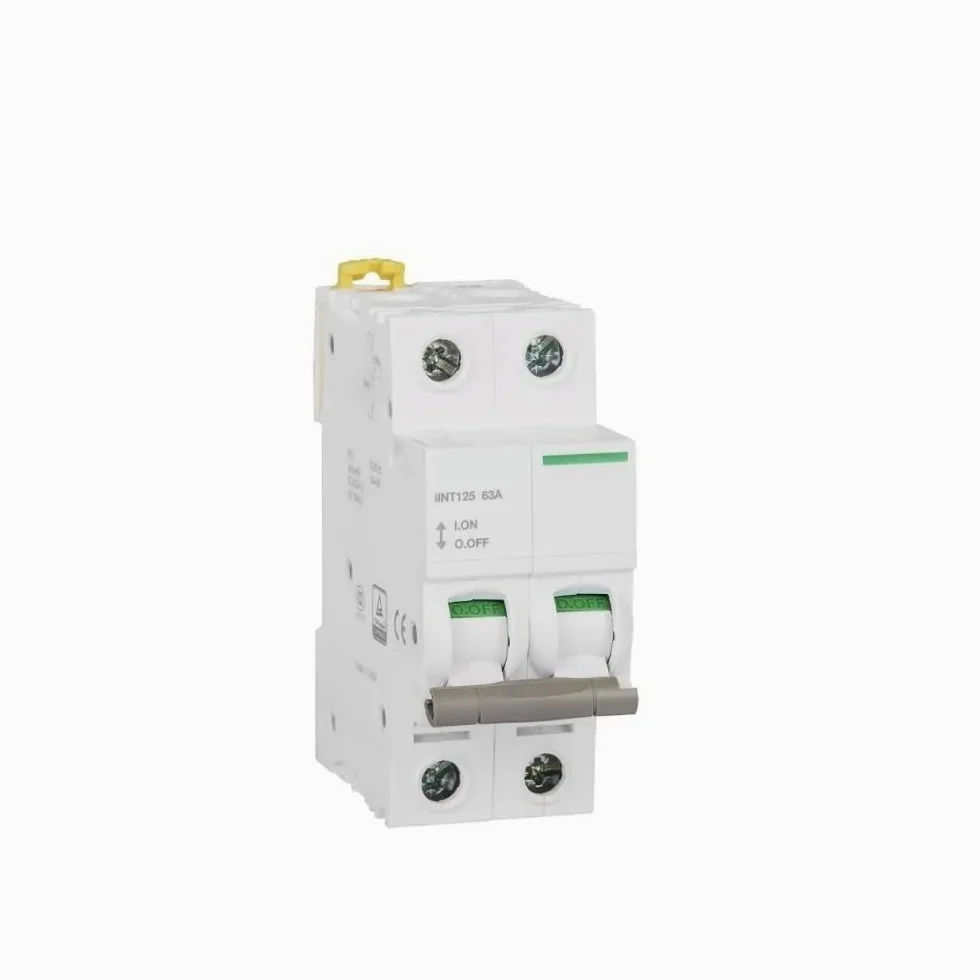 Interruttore Magnetotermico Tipo C 2P 32A, 63A, 80A, 100A, Interruttore Elettrico Miniaturizzato Magnetico Termico 125A 400VAC 50HZ 6KA(80A)