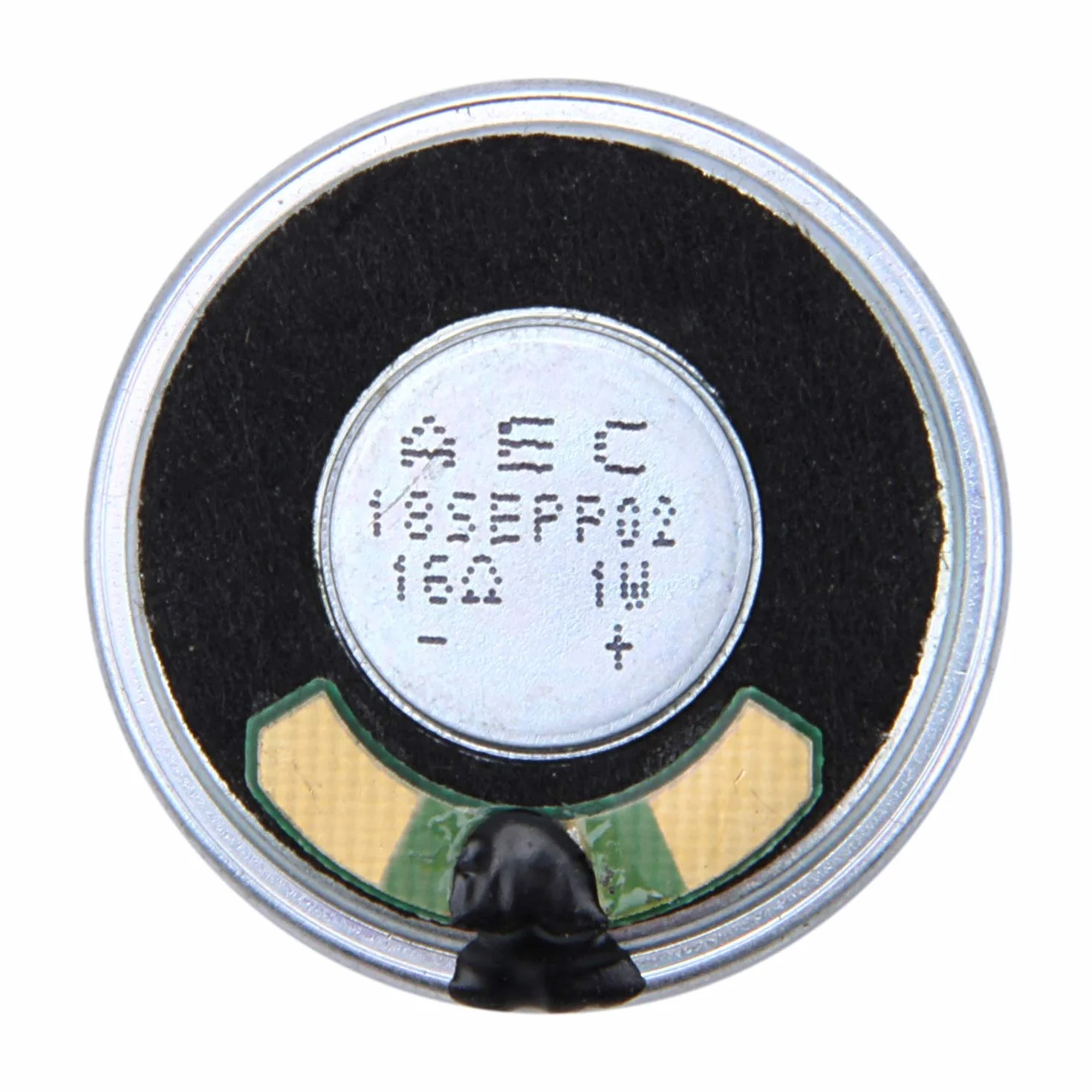 36 mm, 16 Ohm, 1 W, in altoparlante con magnete interno
