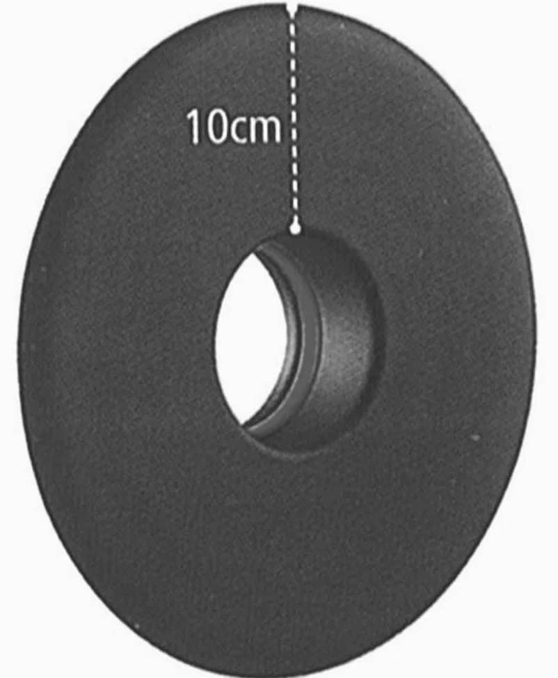 1 PZ ROSONE PER STUFA A PELLET DIAMETRO 8X10CM. Nextradeitalia