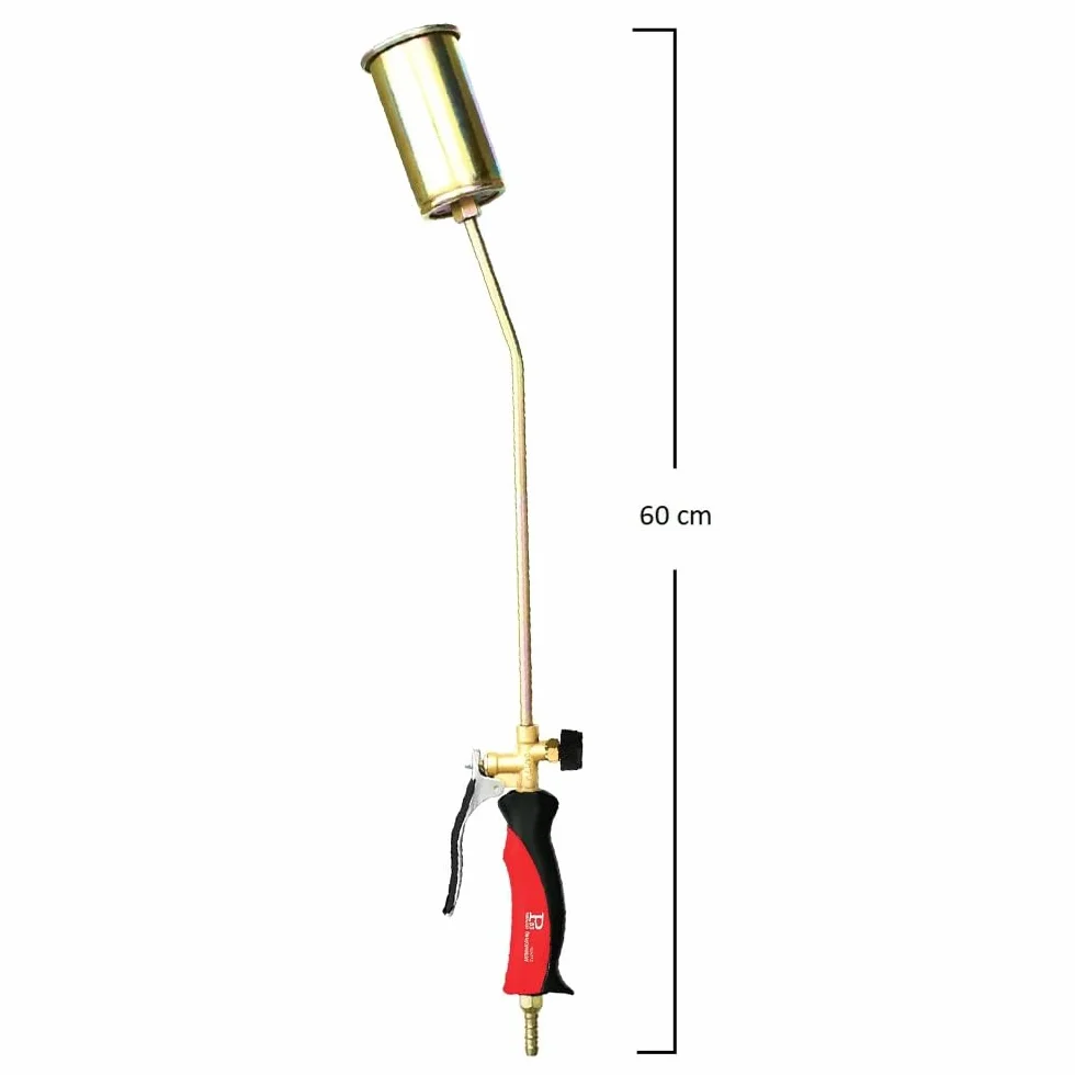 Bruciatore a Gas 35Kw 60 cm per Saldature a Leva Pistola per Asfalto Sverniciatura