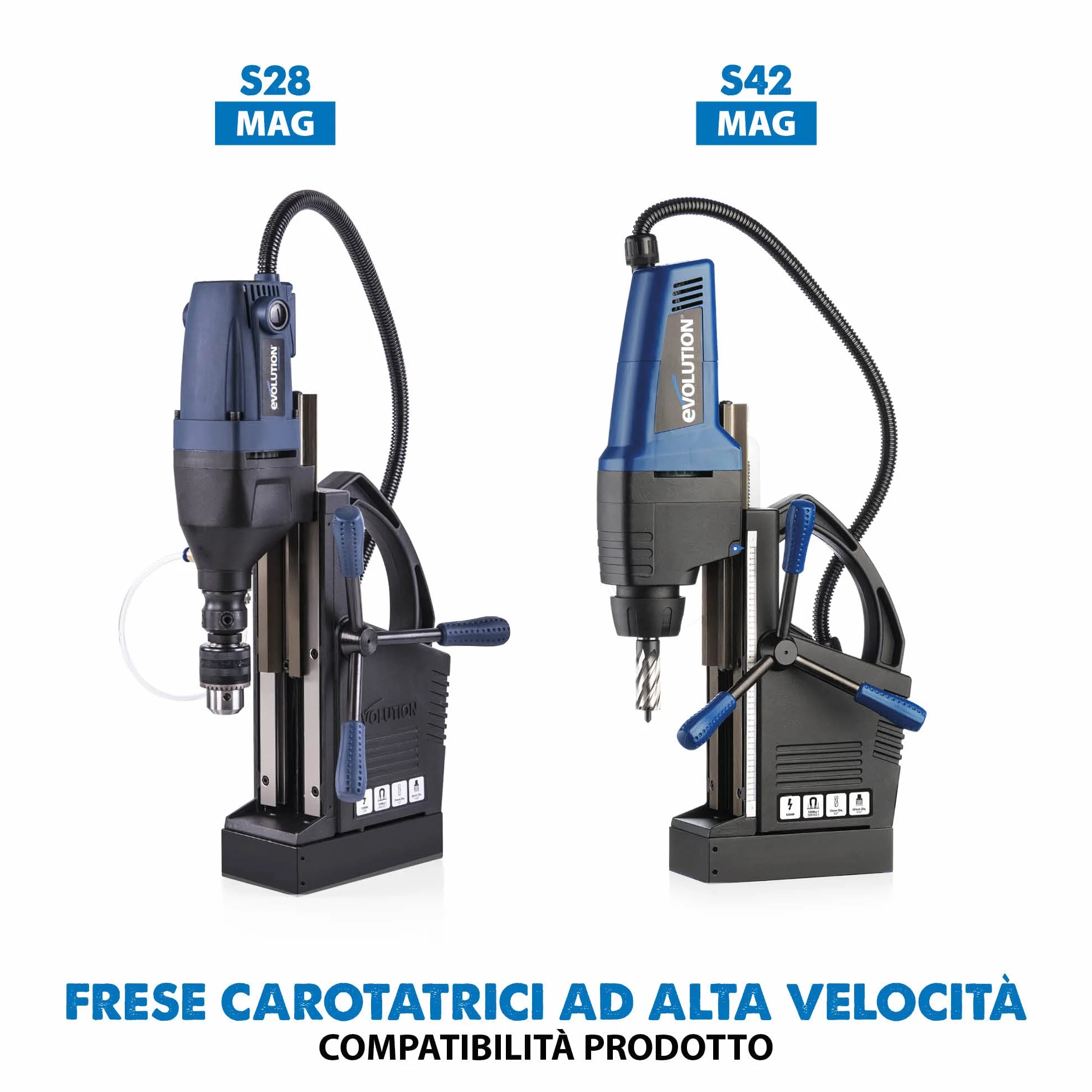 Evolution 15 x 25 mm Fresa carotatrice per trapano magnetico