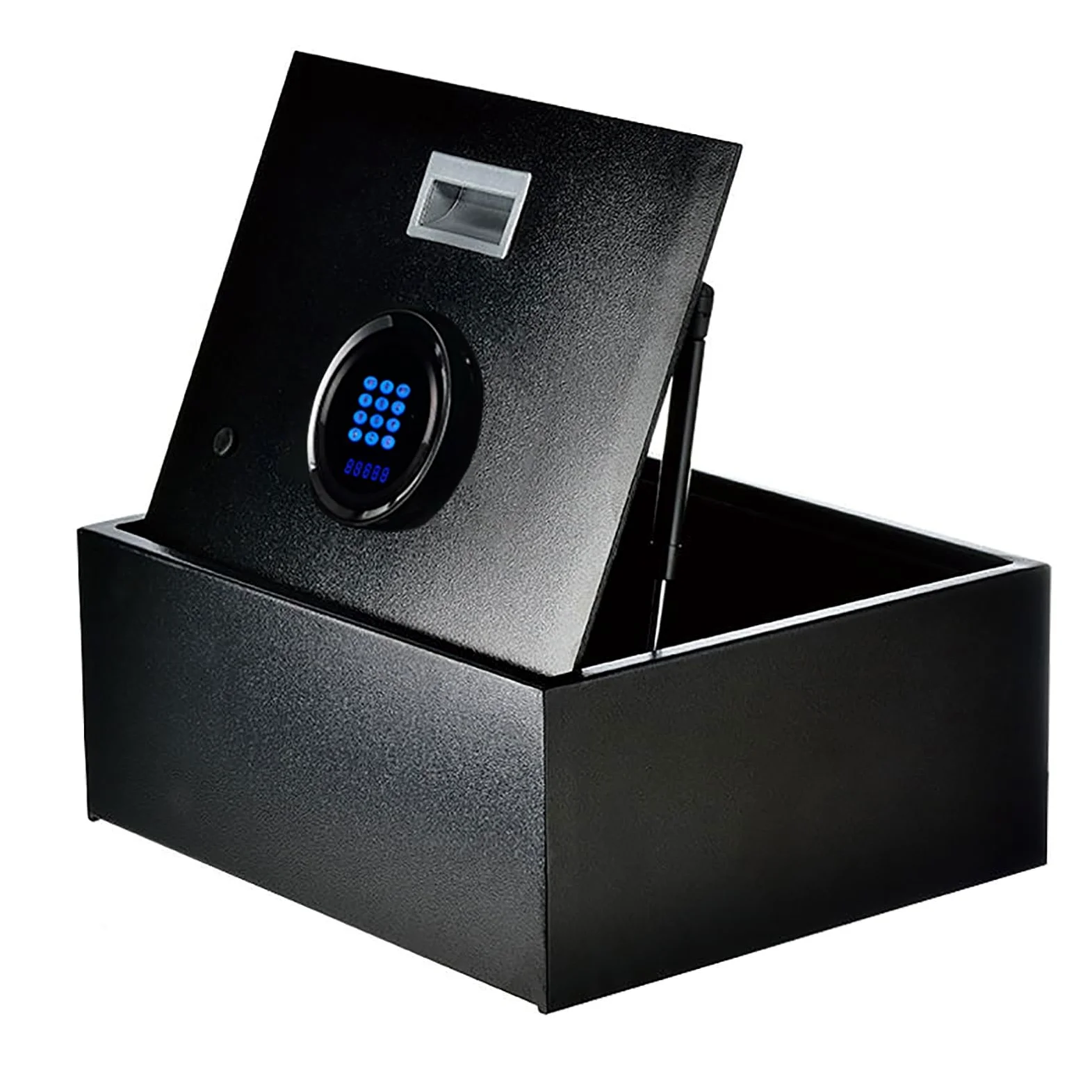 Cassaforte Nascosta con Schermo di Visualizzazione Cassetta di Sicurezza Piccola Cassetta Portavalori con Chiave Safe per Hotel, Ufficio, Casa