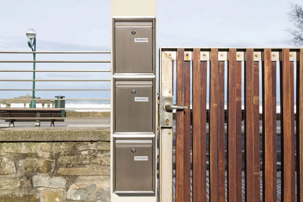 ARREGUI Zaguán E5757 Cassetta Postale Individuale Acciaio Inossidabile Esterno Inox DIN A5