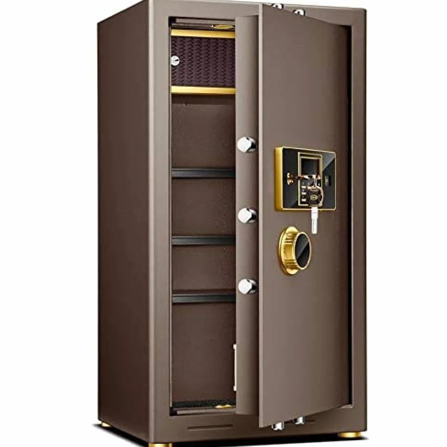 Cassaforte elettronica di sicurezza domestica in acciaio con tastiera programmabile cassaforte