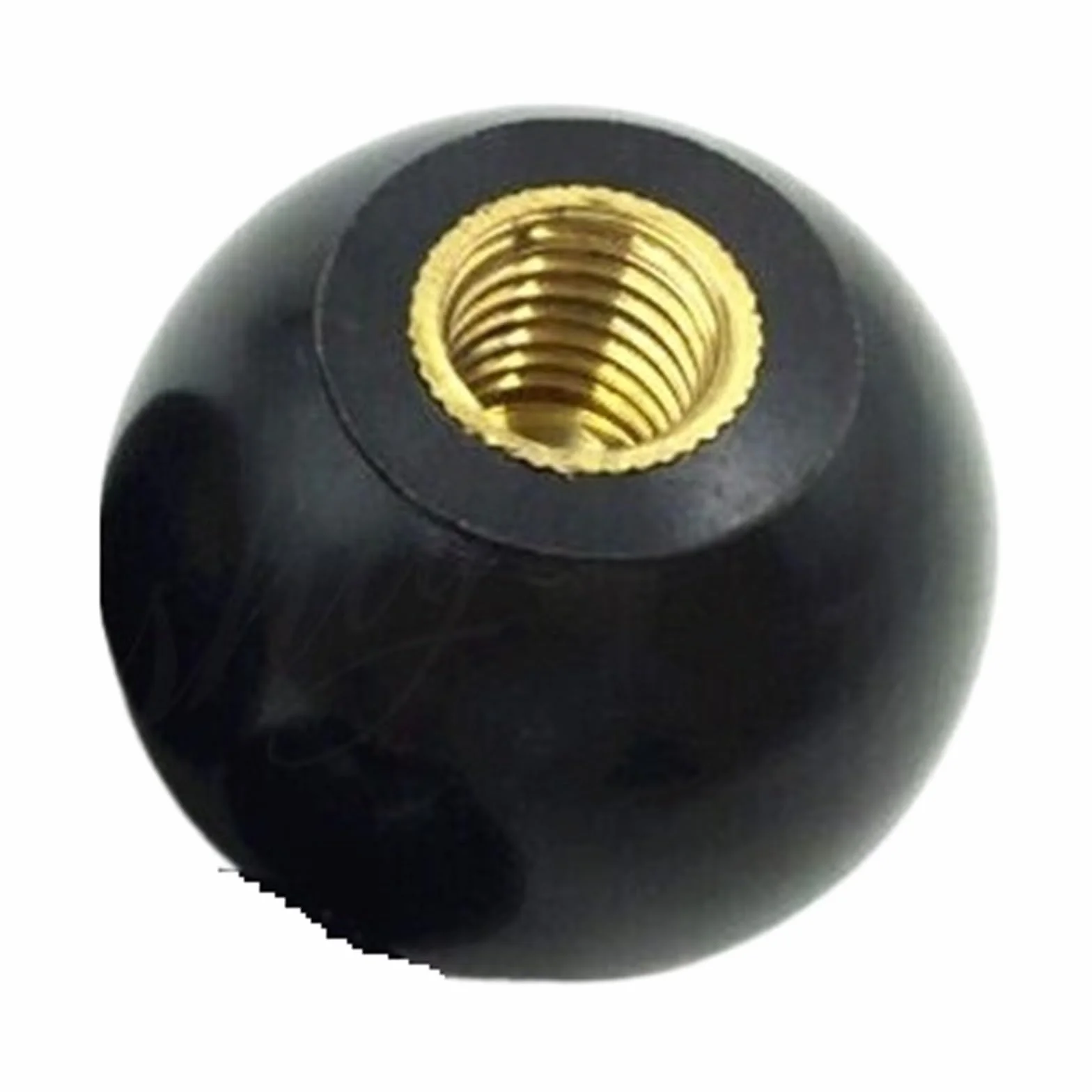 Manopola di serraggio a Testa sferica Filettatura M4-M16 plastica Nera Rossa M6x16