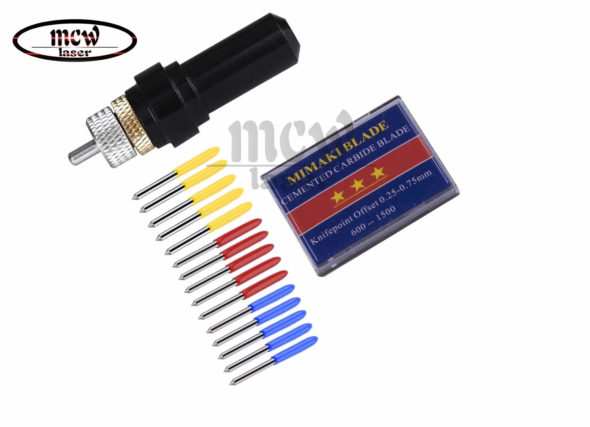 15 Pcs 30 45 60 Degree Cutter Blades for Summa Cutter Plotter