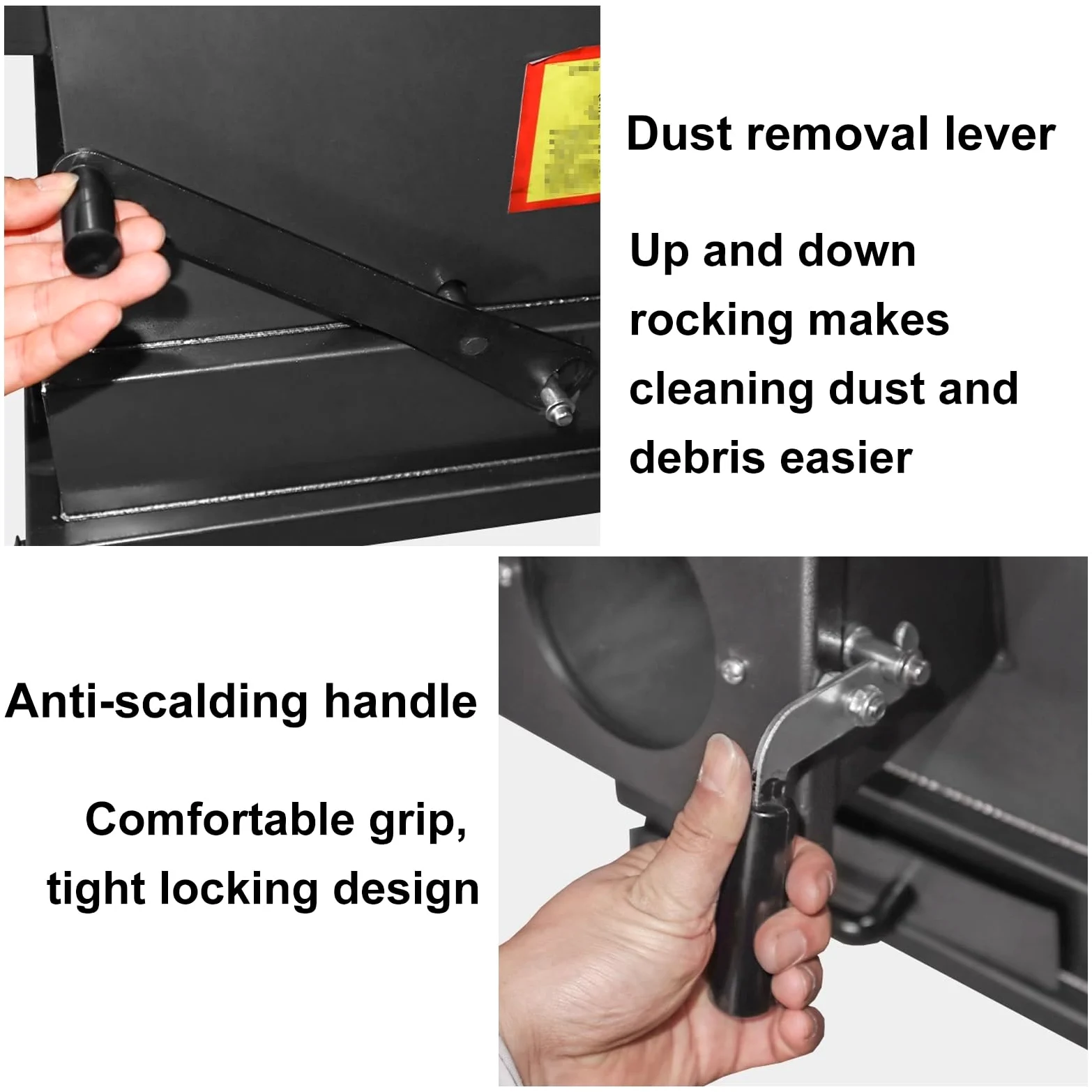 Cucina a Legna da Esterno Materiale in Lamiera D'acciaio con Cassetto di Raccolta Cenere Stufe a Legna da Interno in Offerta Finestra di Osservazione Cortili e Soggiorni(B)