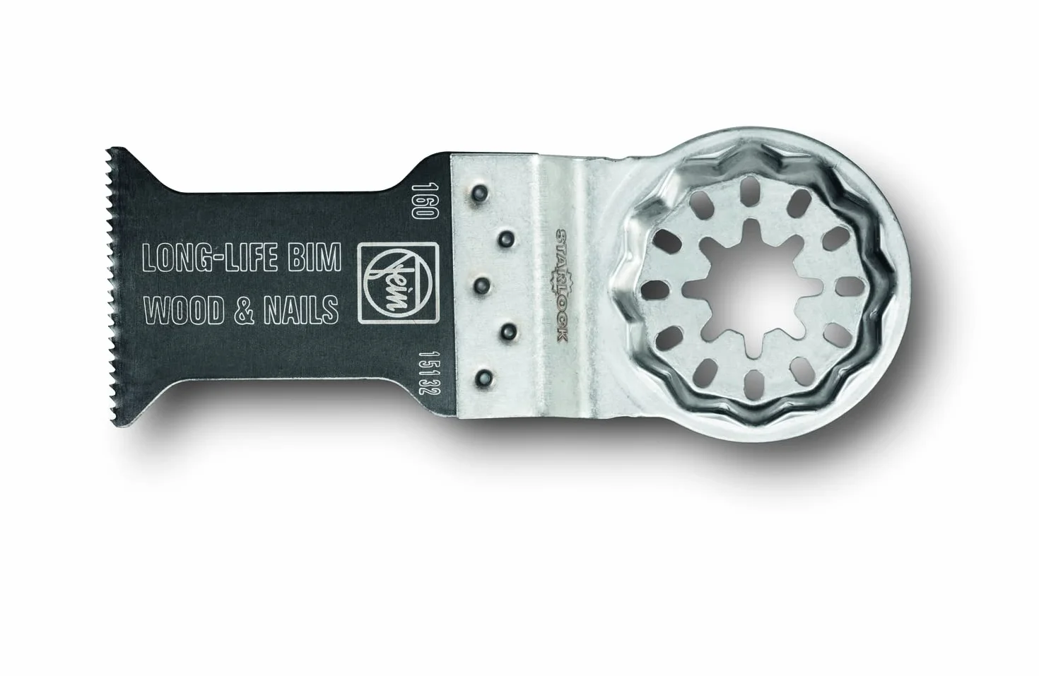 FEIN E-Cut Long Life Lama da taglio, Conf. 10 pz., Larghezza 35 mm, Lunghezza 50 mm, Attacco Starlock, Lama bimetallica con dentatura stretta