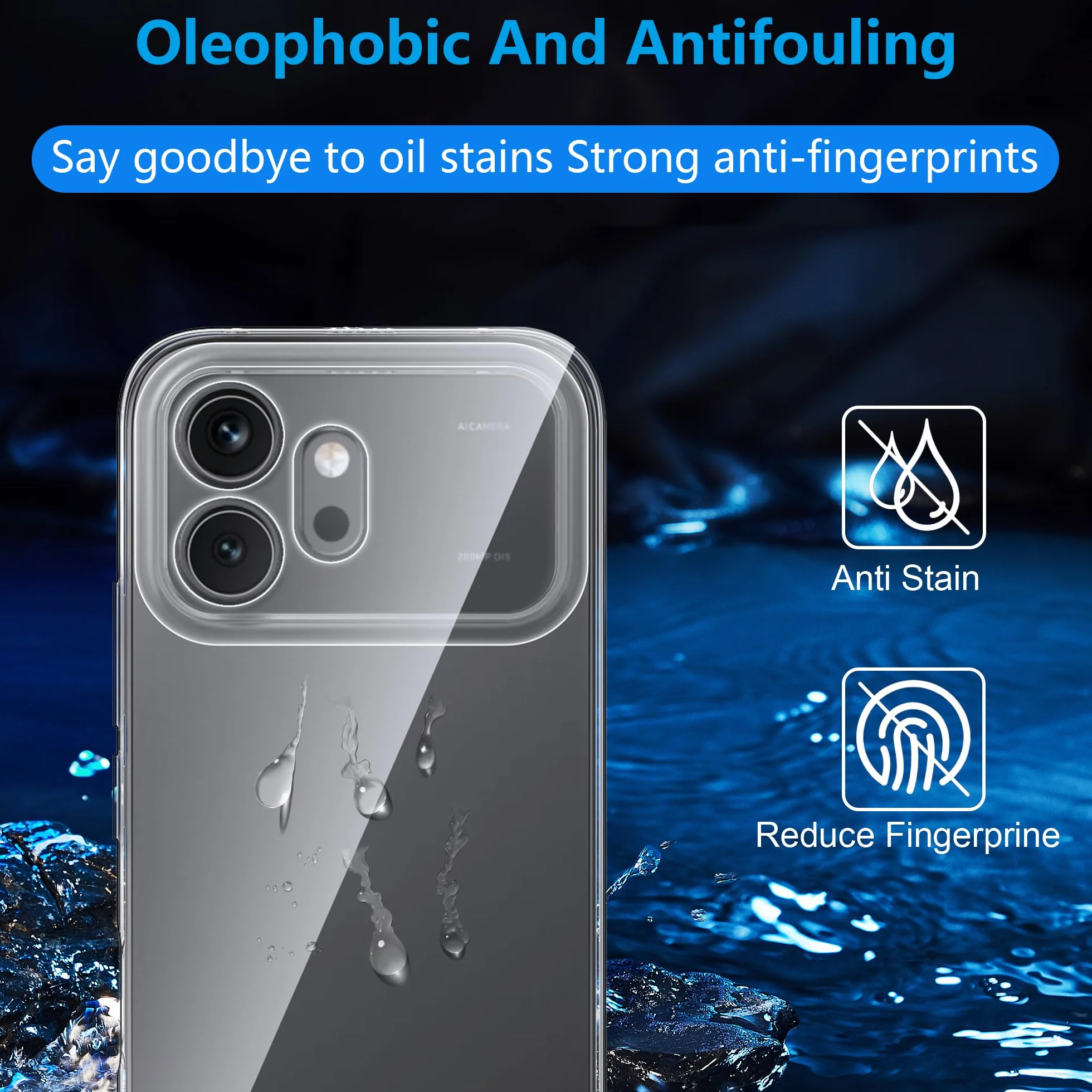 FDHYFGDY Cover per Honor 600 5G Custodia per Telefono, Anti-ingiallimento Antiurto Trasparente con Custodia Protettiva, Ultra Sottile Morbido in TPU Custodia Protettiva
