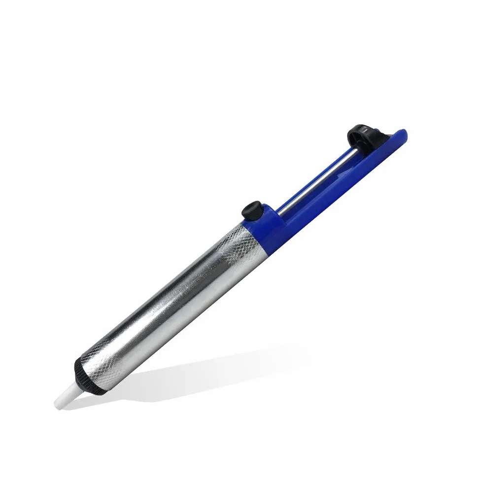 Pompa Dissaldatura Vuoto Alluminio Saldatore Strumenti Manuali Blu