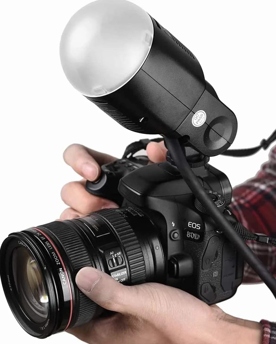 Godox AK-R11 Dome Diffusore,Compatibile con Godox V1, V1Pro, Godox AD100Pro, AD200 Pro, AD200, H200R