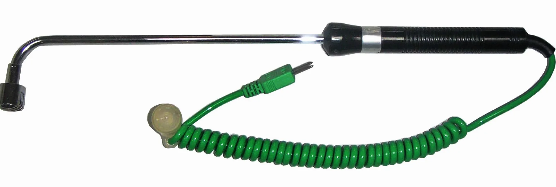 PeakTech TF-30 sonda di temperatura professionale di tipo K, 50-500 gradi, sonda per temperatura superficiale, diametro del sensore 14 mm