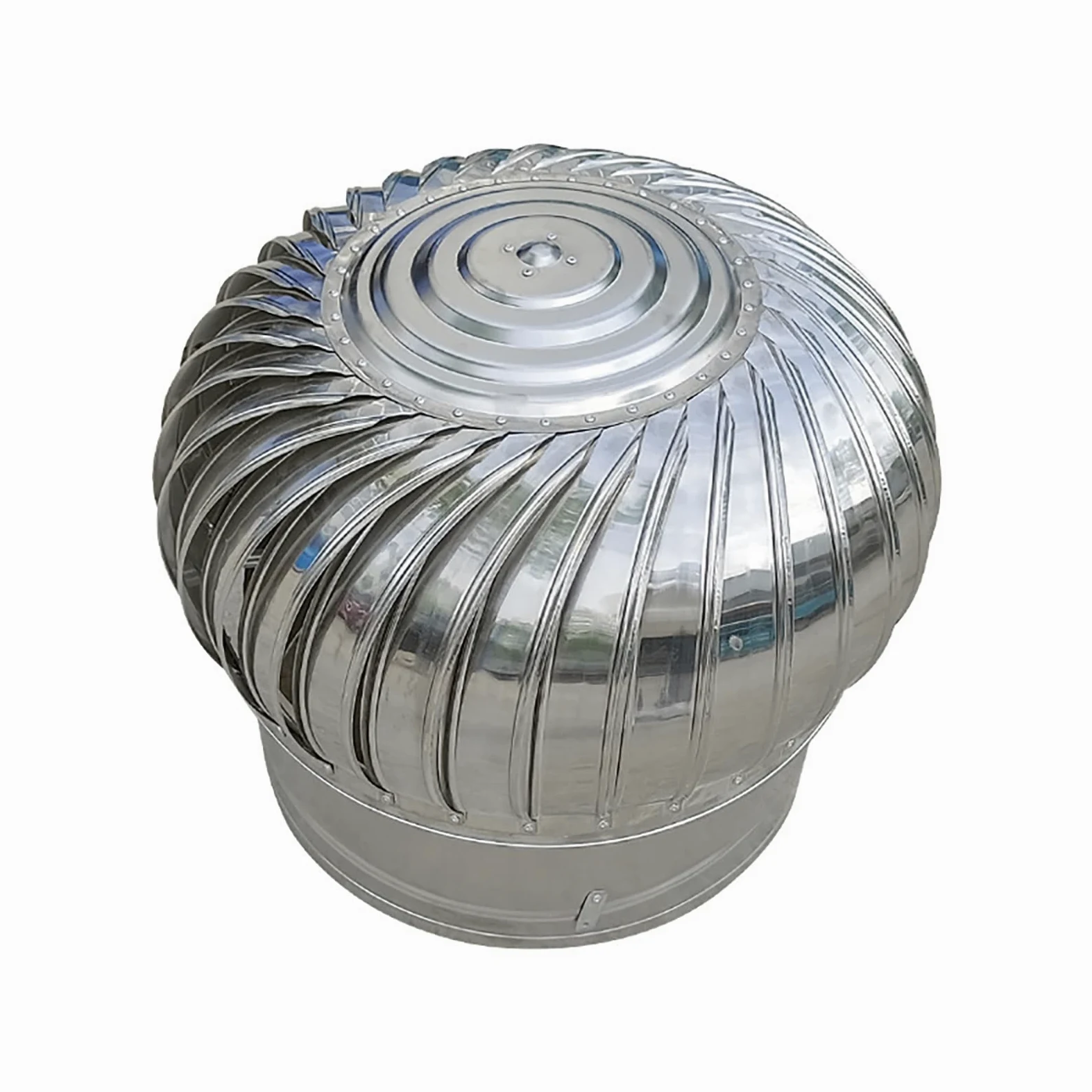 Comignolo Girevole, Acciaio Inox 304, comignoli per Camino, Ventilatore, turbina, Resistente alle intemperie, nessun Montaggio richiesto (160 mm/6,2 Pollici)