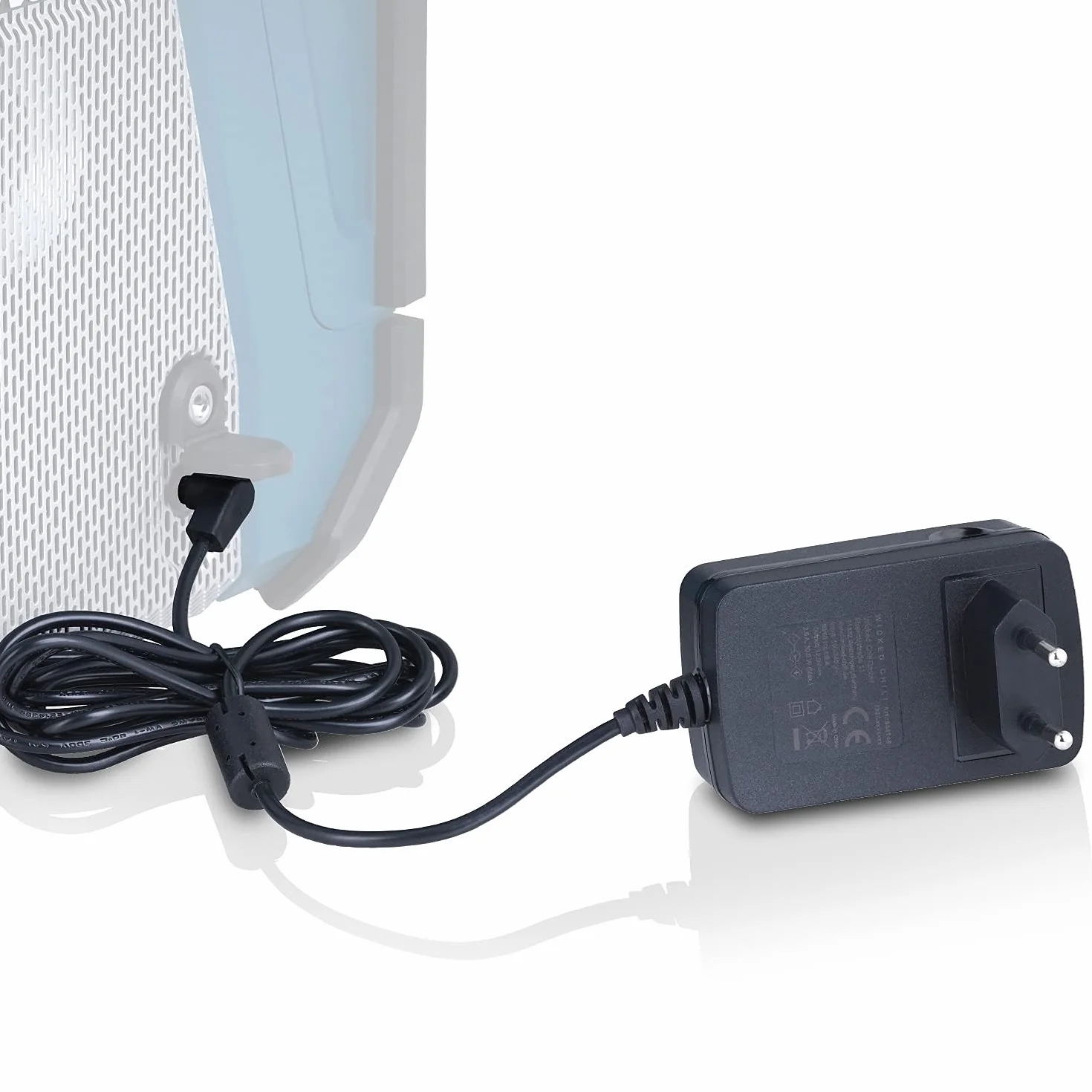 Wicked Chili Alimentatore di rete da 2 m compatibile con radio Makita DMR 115/DMR 114, cavo di ricarica di ricambio per alimentatore originale SE00000679 DAB batteria Radio (2500 mA, 30 W, 12 V senza