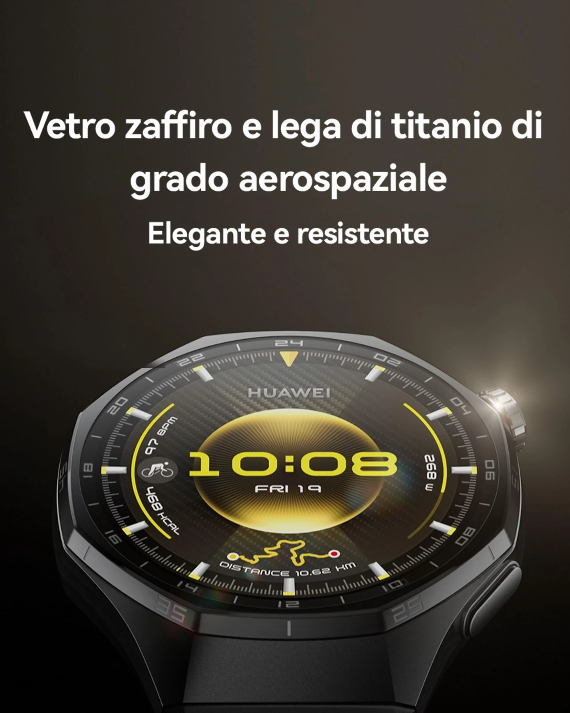 HUAWEI WATCH GT 6 Pro GPS 46mm Smartwatch, Display AMOLED da 1,47 pollici, Fino a 21 giorni, Ciclismo di Livello Pro, Oltre 100 Modalità Sportive, iOS e Android, Analisi ECG, Funzione NFC, Nero