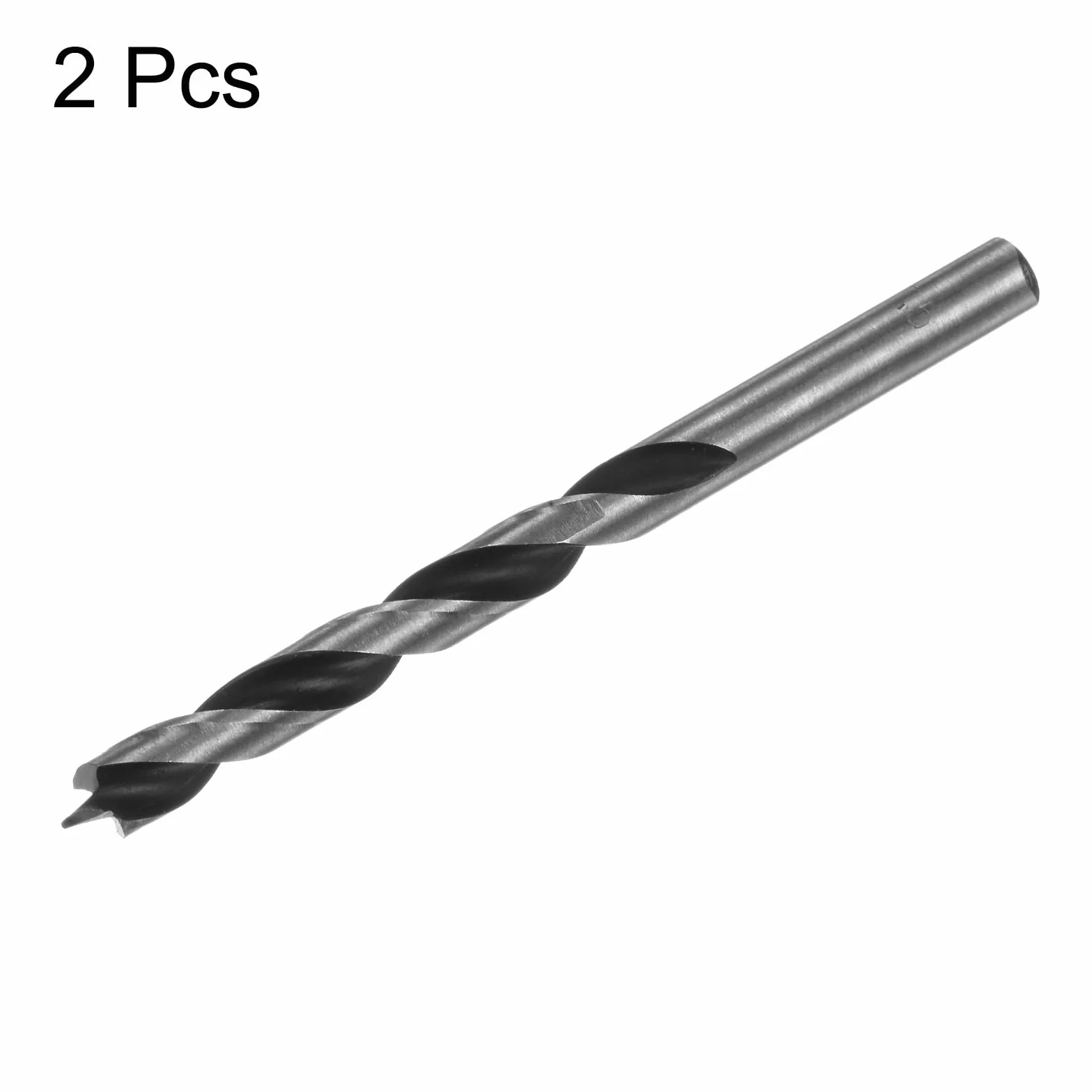QUARKZMAN Punte Trapano Brad Point 7.5mm 19/64" Punta Dritta Codolo Tondo per Legno Plastica Gomma