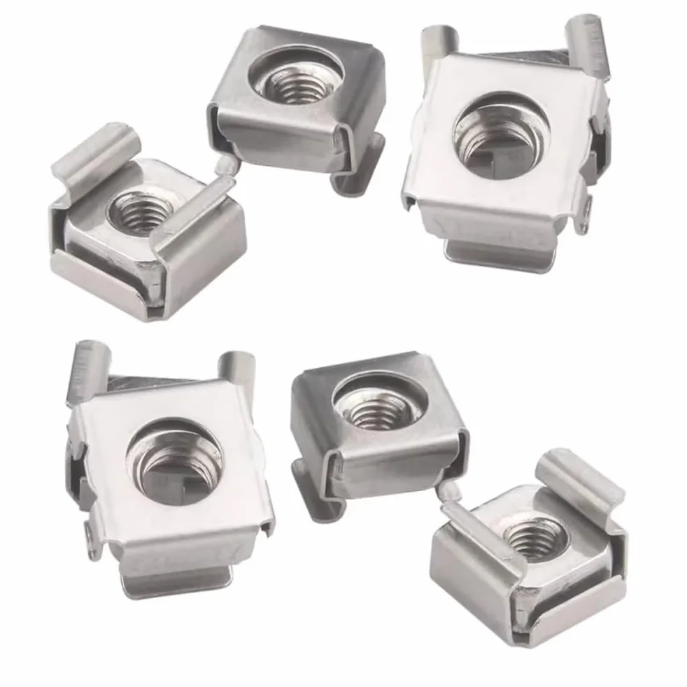 Dadi Ingabbiati in Acciaio Inox M8 10 Pezzi