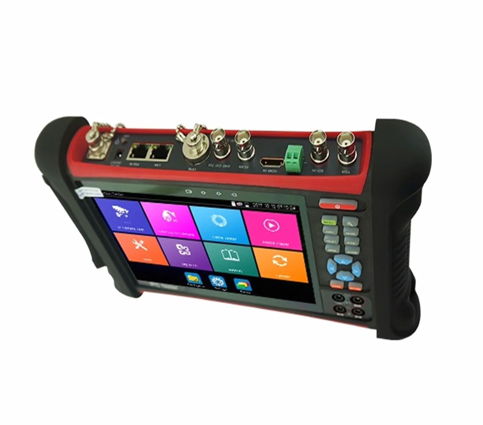 Supporto per tester CCTV per telecamera IP X7MOVTADHS Cctv Tester IP Ahd Cvi Tvi Sdi 8mp Tester Fotocamera Cvbs Auto Hd Coxial Tester Multimetro Digitale Strumento Di Test Professionale(X7 ADHS)