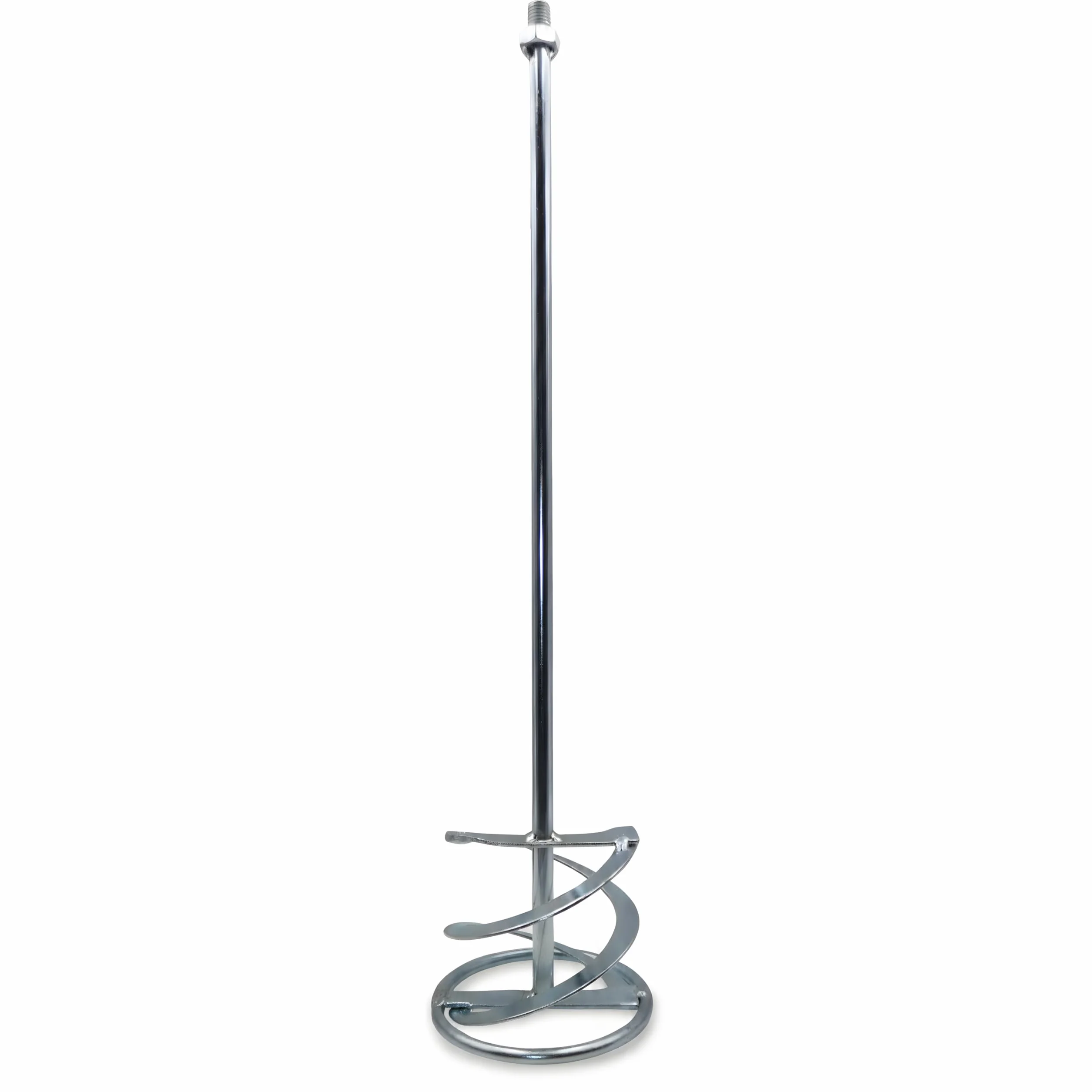 DEWEPRO® Miscelatore a spirale M14 130 mm 600 mm Asta di agitazione doppia spirale zincata
