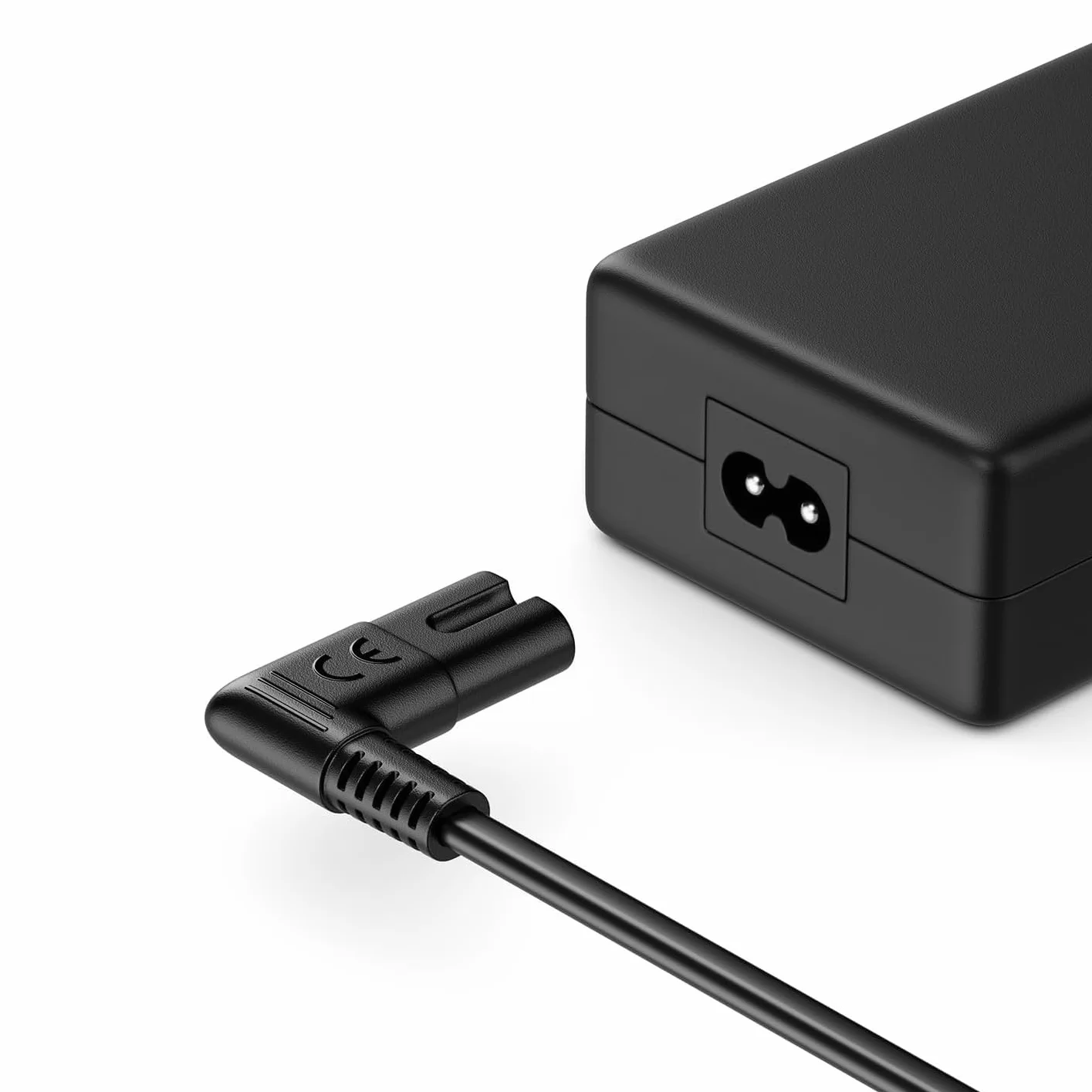 TECHZOCO Cavo di alimentazione IEC-320 C7 angolare, Cavo di Alimentazione Tipo C Euro, Sezione 0,75 mm², Compatibile con Samsung, Philips, LG Sony Sharp Panasonic LED TV Sky, Sky High TV PS4, 10 Metri