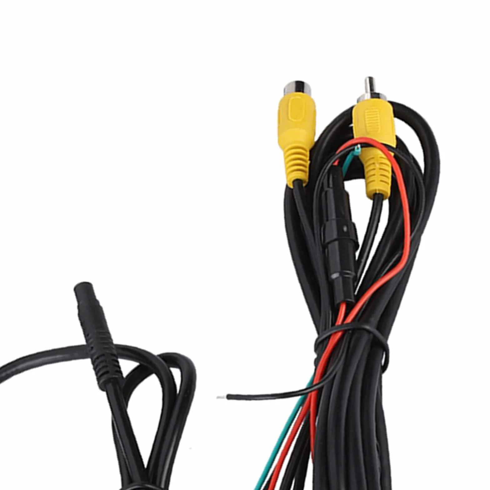 Wendry Display LCD per Auto,Interfaccia Video Av1 AV2,Protezione da cortocircuito per Auto da 7 Pollici Specchio retrovisore Monitor LCD con oscuramento Automatico Telecamera Posteriore