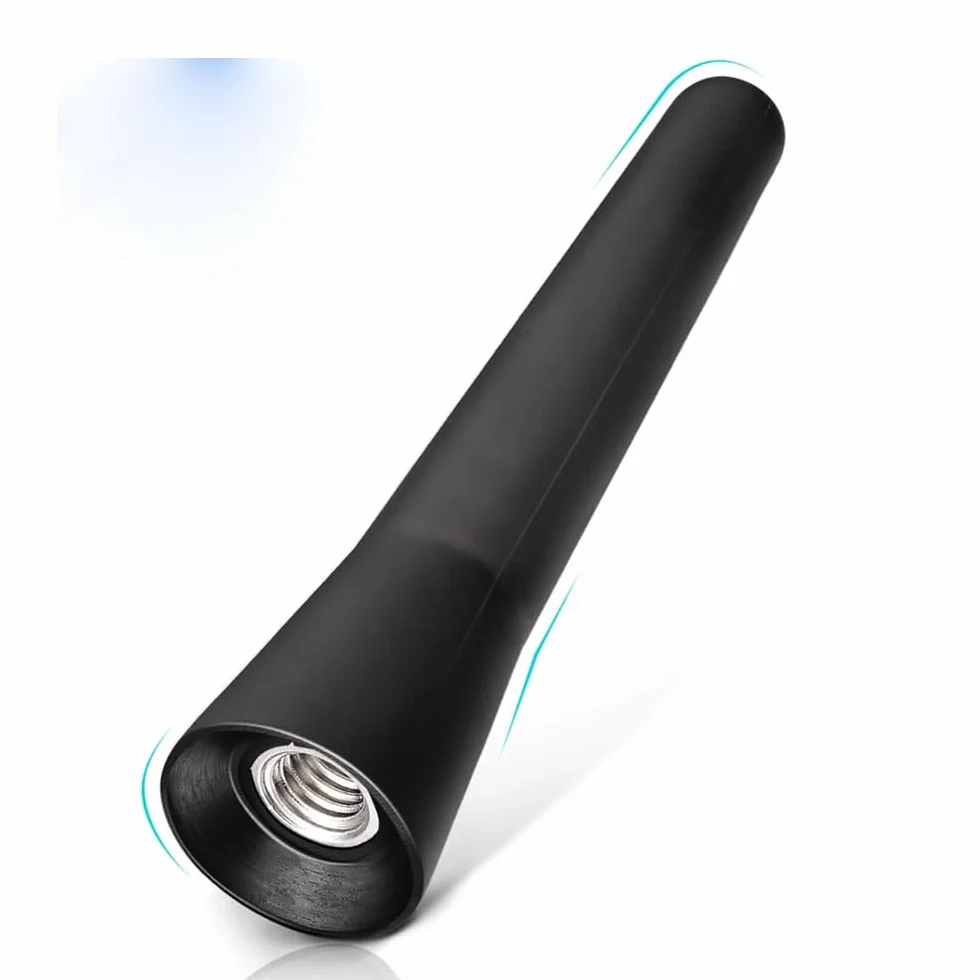 Mini Antenna Corta per Suzuki Swift SX4 Vitara Jimny S-Cross, Antenna Tetto con 3 Viti M4/M5/M6, per Ricezione Radio FM/AM Forte Funzione di Ricezione