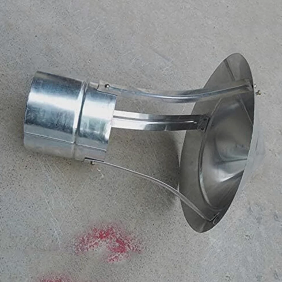 Copertura antipioggia per camino in acciaio inox, protezione per condotti di ventilazione