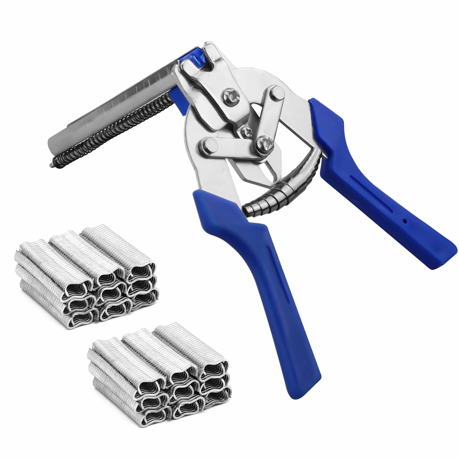 Pinza per anelli di maiale, pinza per recinzione rapida 600 clip M, strumenti manuali per gabbie animali