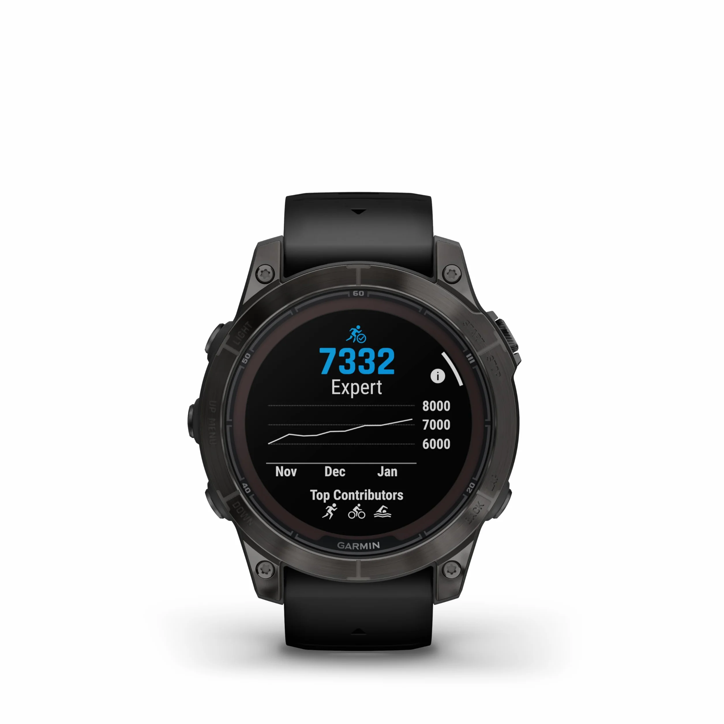 Garmin fēnix 7X Pro Solar, Smartwatch, Ricarica solare, 51mm, Torcia LED, Display 1,4", Touchscreen, +30 Sport, GNSS multi-band, Mappe, Musica, Pay, Autonomia 37 giorni, Slate Gray & Black