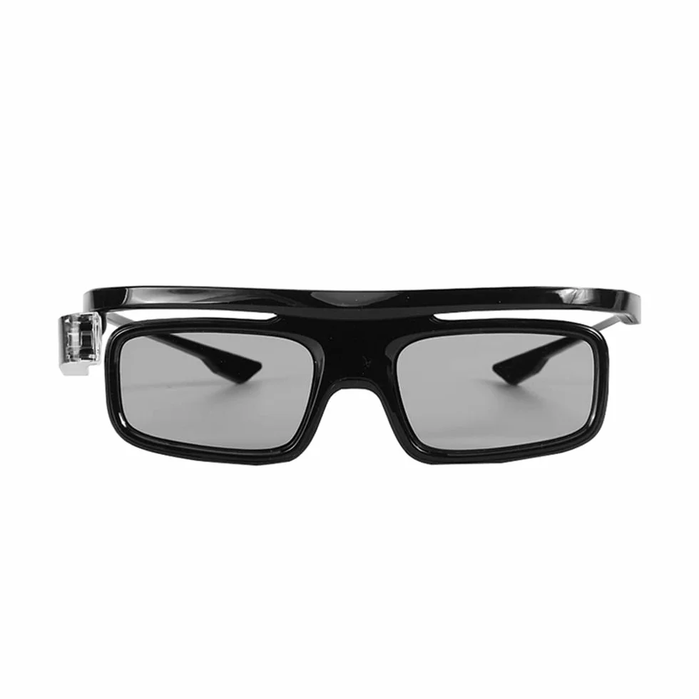 BYINTEK Occhiali 3D Ricaricabili per Proiettore DLP 3D UFO P20 R19 U70 Pro, Otturatore Attivo DLP-Link Real 3D Shocking, Perfetto per Film e Giochi 3D