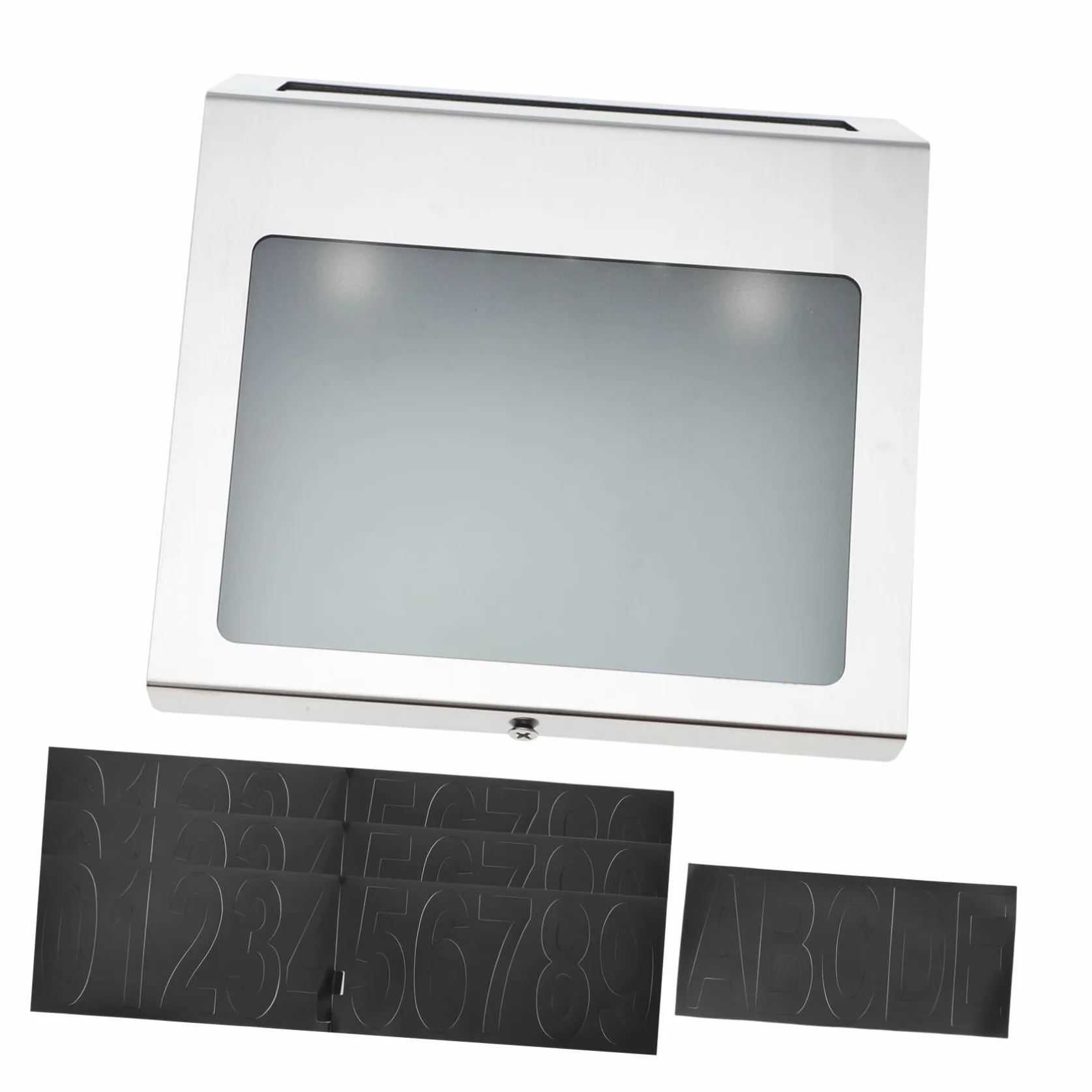 UPKOCH 1set Lampada Da Esterno Led Solare Con Numeri Indirizzo Segnaposto Per Porta Facile Installazione e Alta Luminosità Design Resistente Alle Intemperie Per Casa e Giardino
