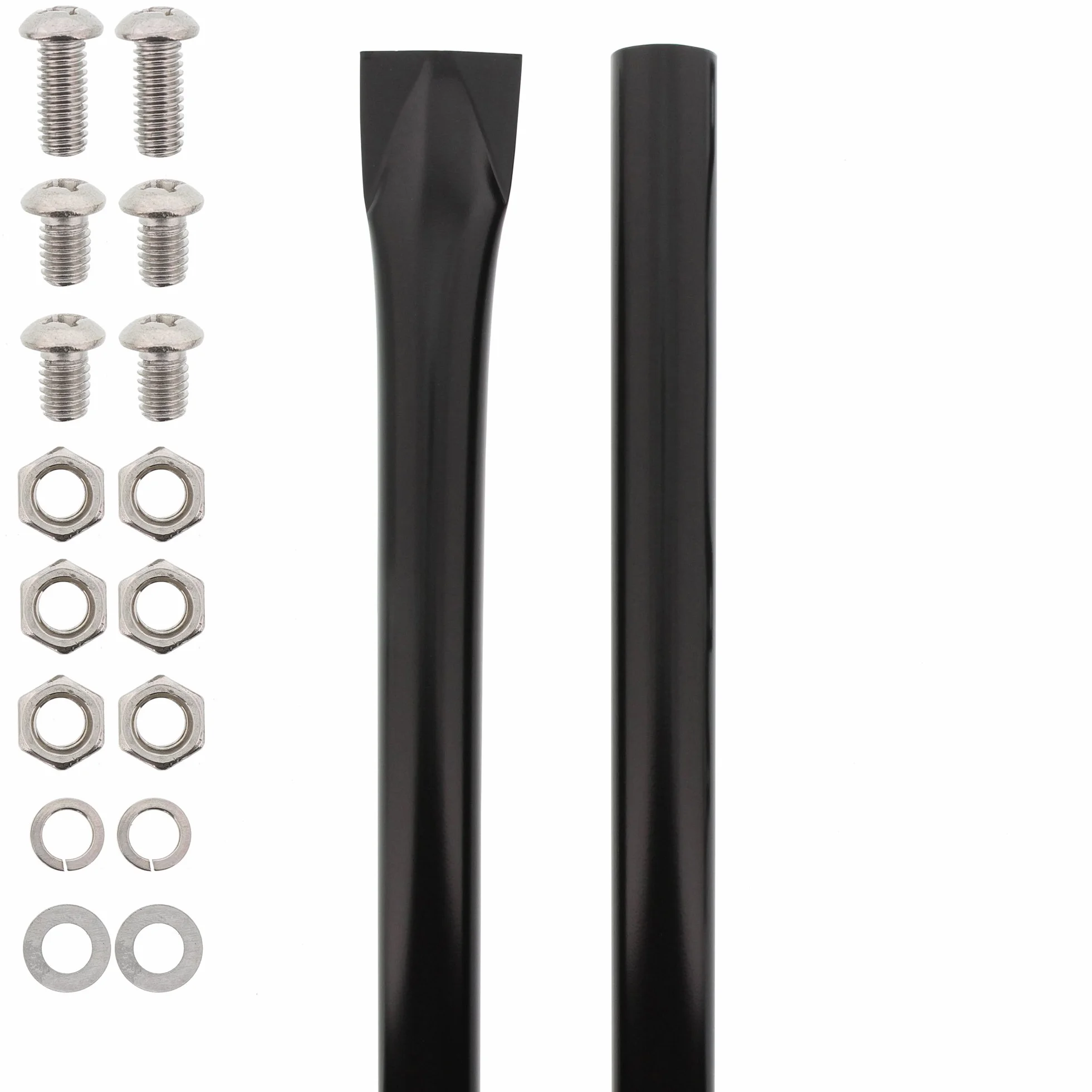BURG-WÄCHTER Supporto per cassetta postale 893 S 150 cm Nero Materiale di fissaggio incl.