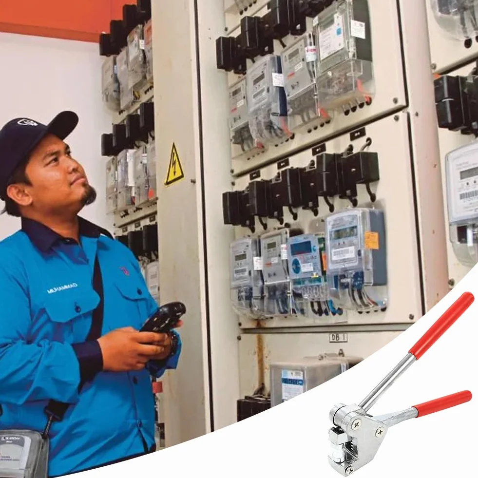Pinze per Sigilli di Sicurezza 170mm per Contatori Elettrici Gas Acqua