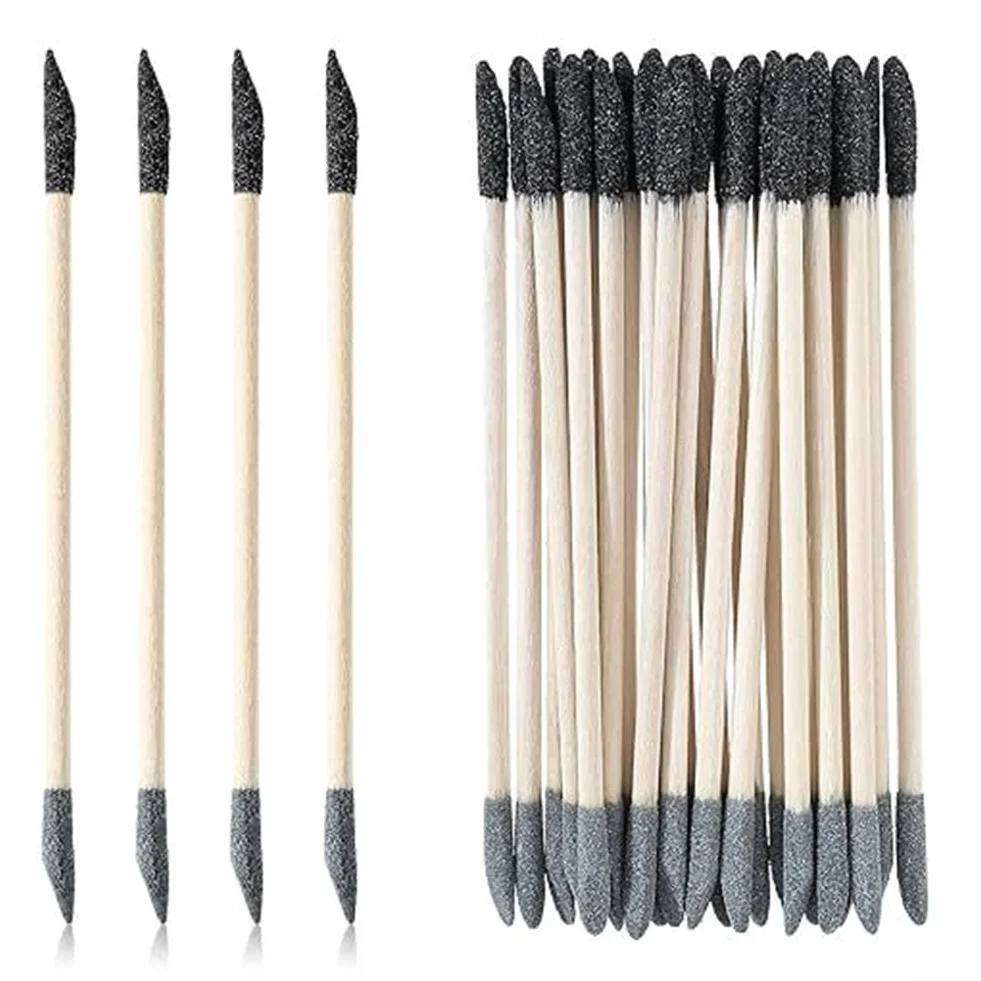 Levigatura a doppia testa 13 x 0,5 cm grana 150/280 set per legno plastica fai da te