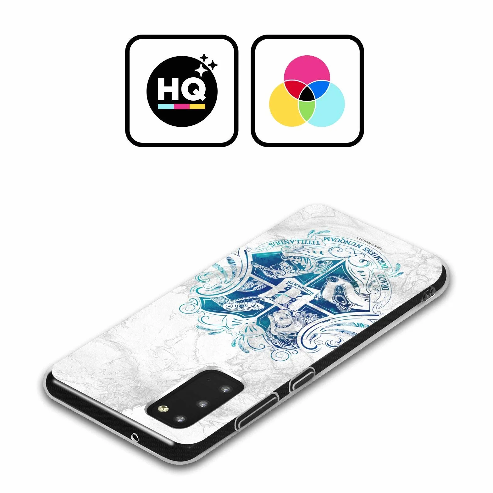 Head Case Designs Licenza Ufficiale Harry Potter Hogwarts Aguamenti Deathly Hallows IX Custodia Cover in Morbido Gel Compatibile con Samsung Galaxy S24 5G