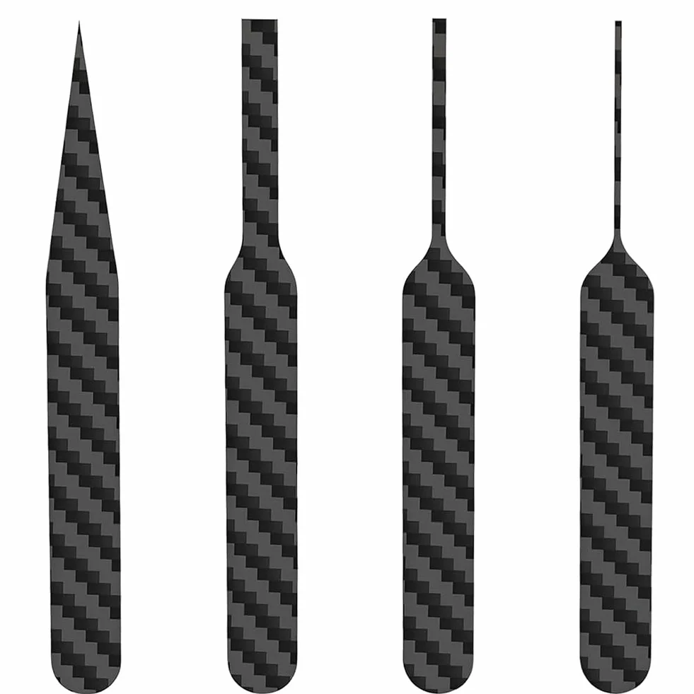Bastoncini di Carteggiatura In Fibra di Carbonio (4 PCS) per Modelli In Scala