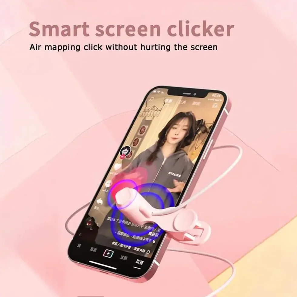 Tapper automatico dello schermo per app per smartphone, video live streaming, gadget per simulazione veloce, clic continuo per giochi, dare un like in Tiktok, trasmissioni in diretta, attività di