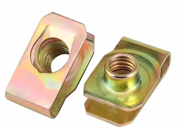 Dado convesso universale a forma di U, 10 pezzi, clip di fissaggio M10