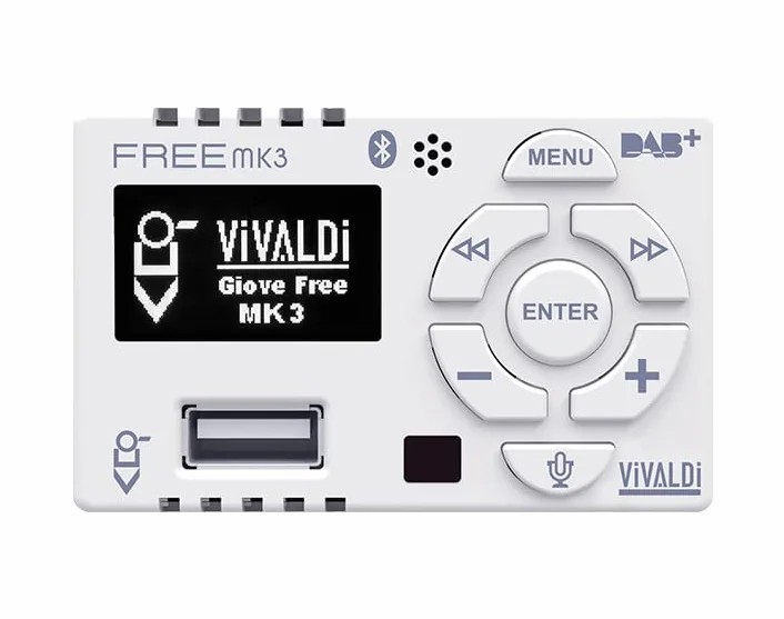 Vivaldi Giove FREEMK3 - Dispositivo MULTIMEDIALE audio all-in-one versione MK3 (Bianco)