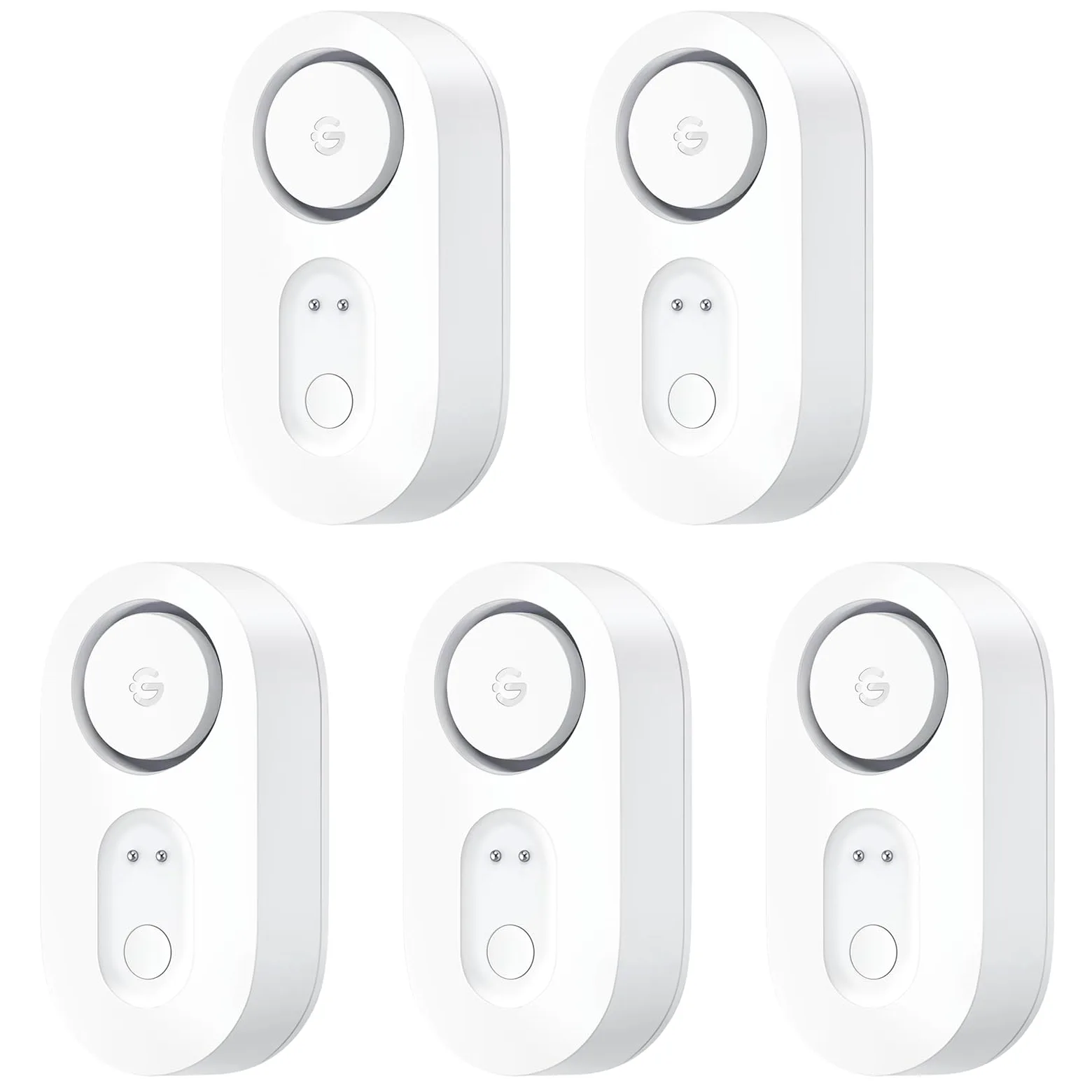 GoveeLife Rilevatore di perdite d'acqua con allarme regolabile da 105 dB, allarme d'acqua con durata della batteria di 5 anni e impermeabilità IP67, set di sonde sensori, perdite e inondazioni, adatto