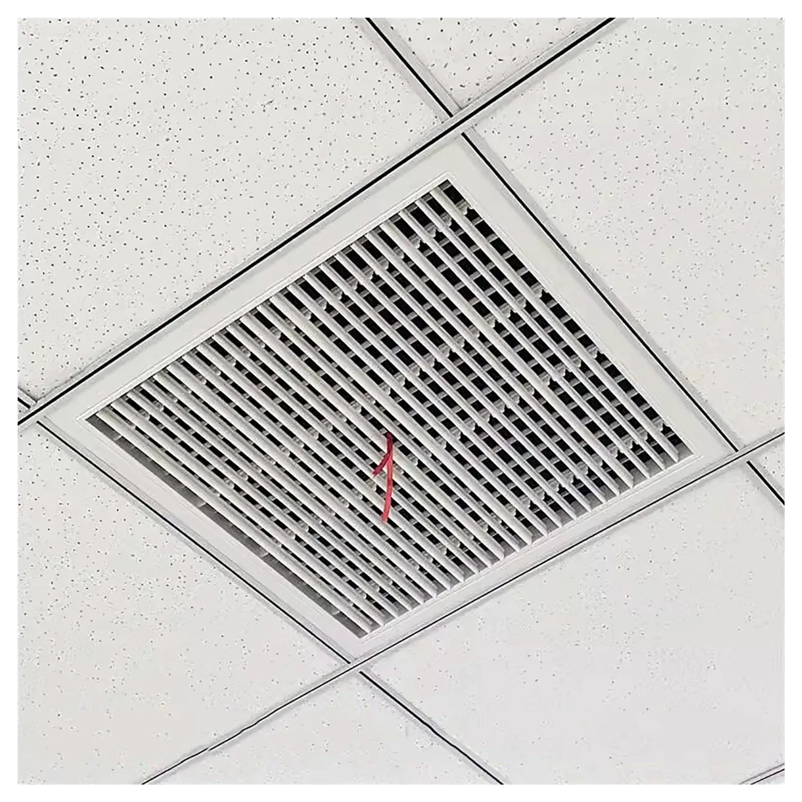Griglia di Ventilazione Griglia Di Sfiato de'aria Di Ritorno Del Soffitto, Copertura Di Ventilazione Di Ricambio Quadrata Per Scarico, Coperture Della Griglia Della Persiana Di Sfiato de'aria(1 pcs,12