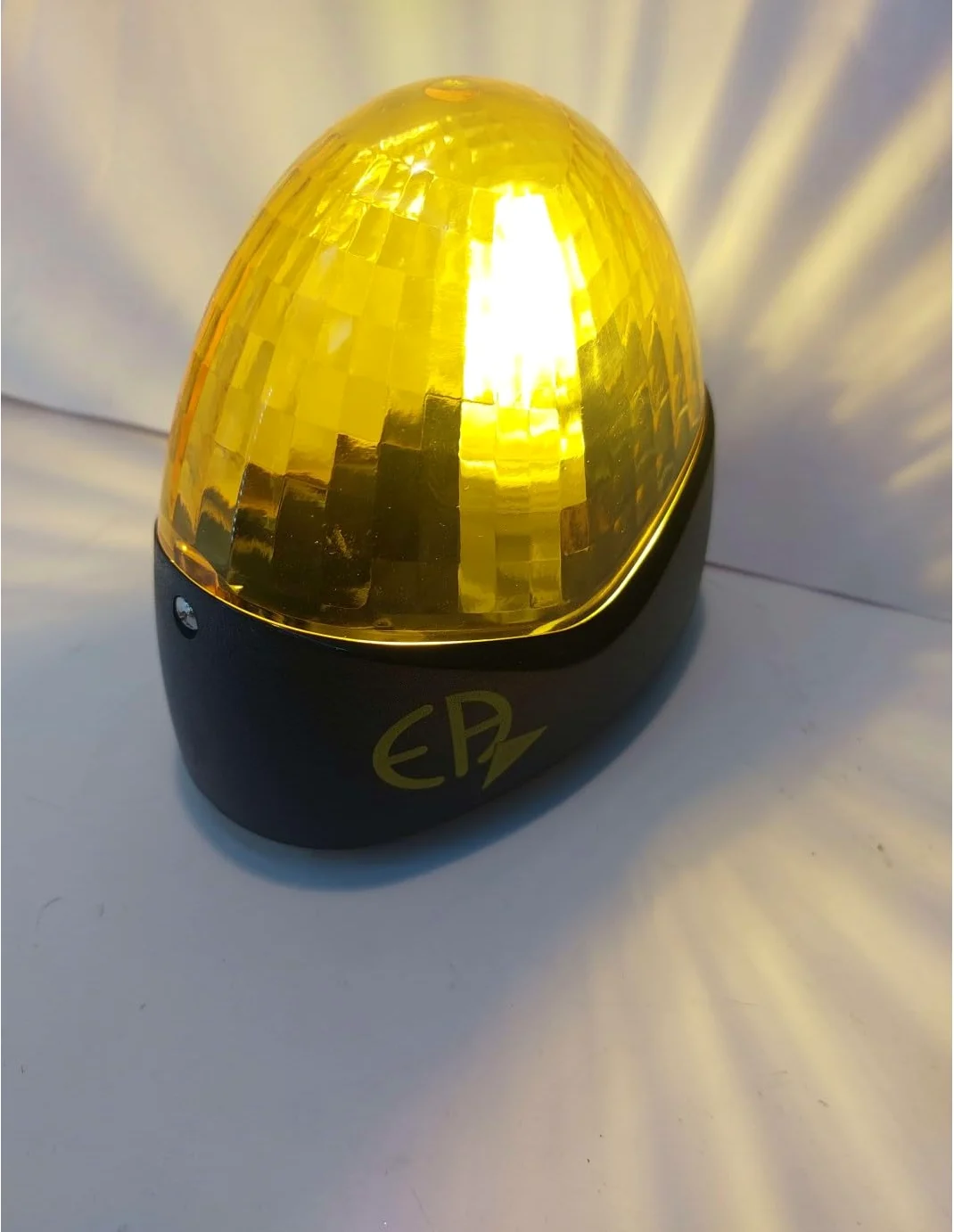 FCEA - Luce di segnalazione lampeggiante, arancione 230 V, segnalatore luminoso portale