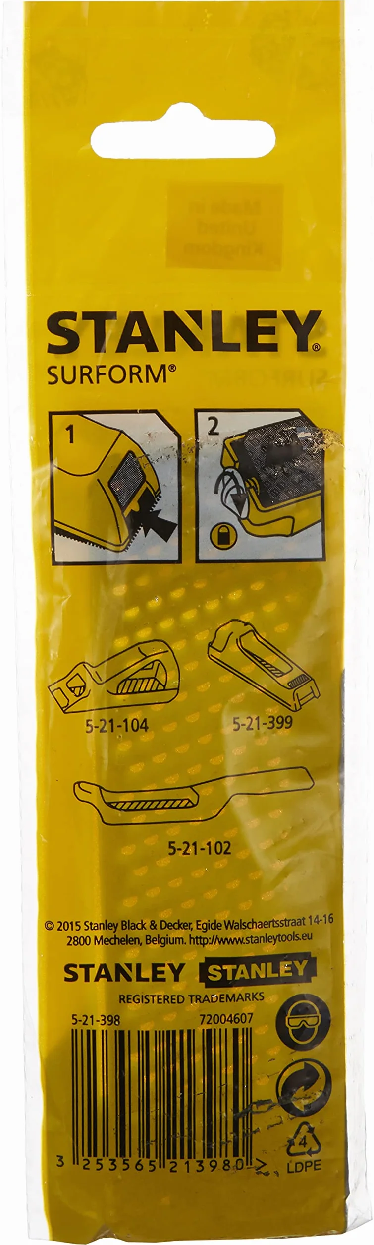 STANLEY Lama per Surform Taglio fine 140 mm