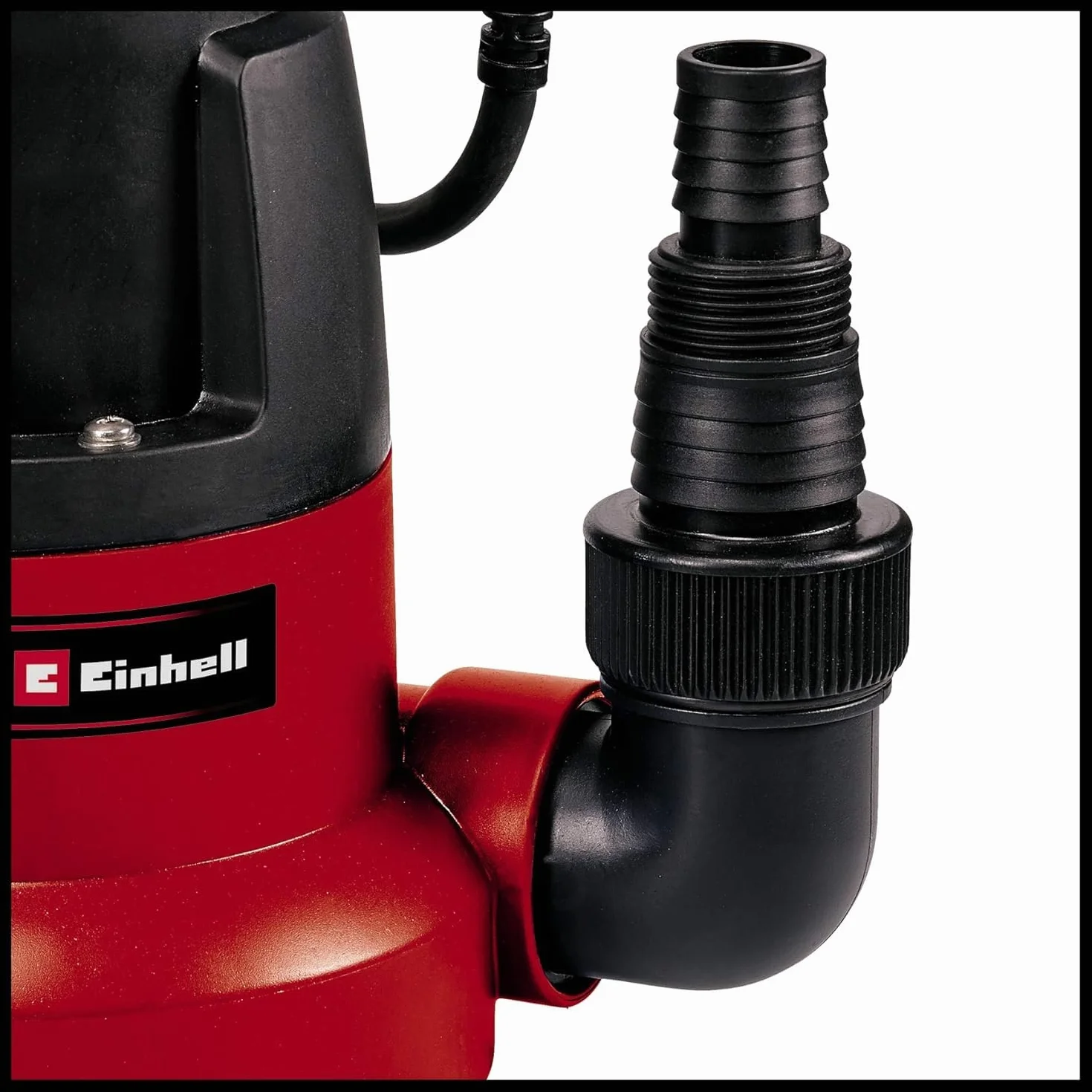 Einhell GC-SP 3580 LL Pompa immersione acque chiare fondo piatto (350 W, portata max 8000 L/h, prevalenza 7.5 m, immersione max 7m, aspirazione fino a 1 mm)
