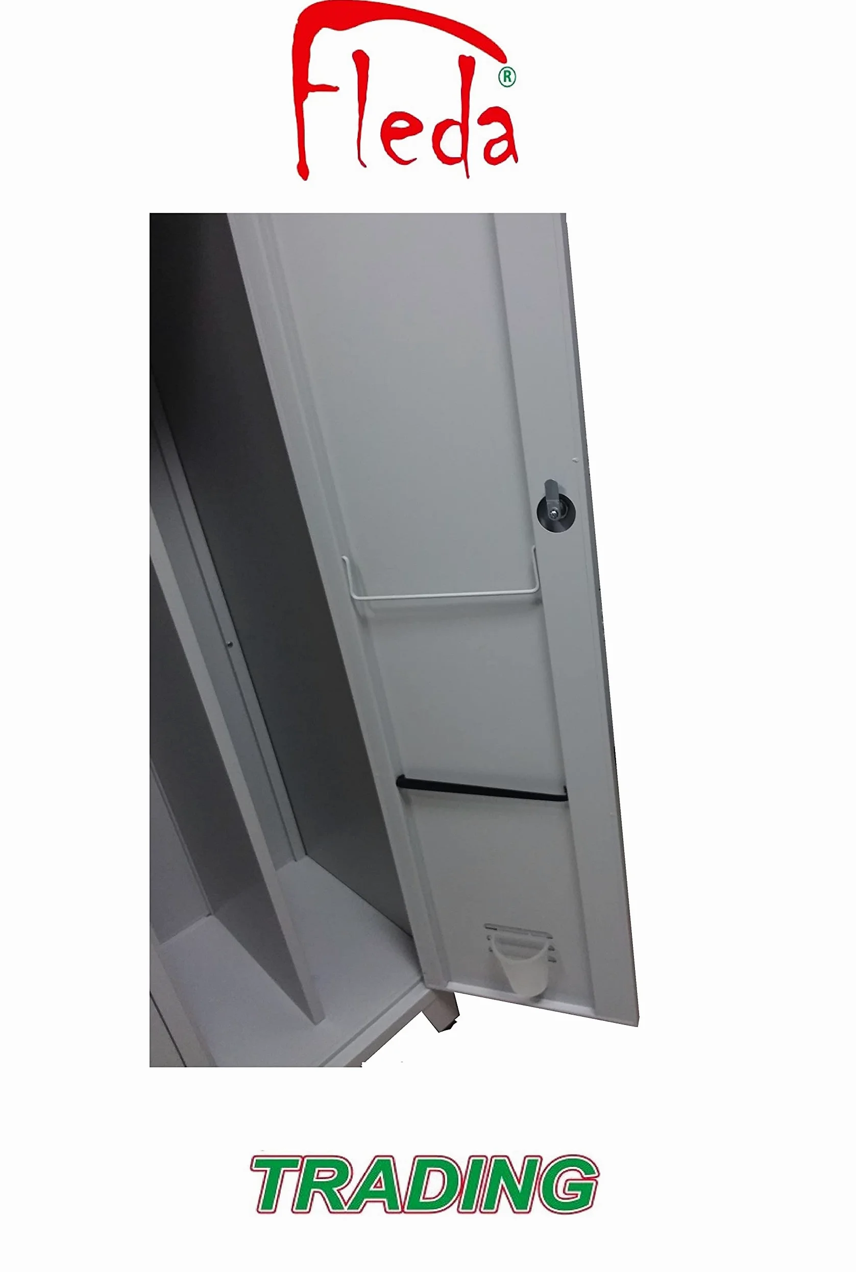 Armadio spogliatoio sporco pulito con tramezzo a 6 posti dim.cm. 180x50x180h MONTATO