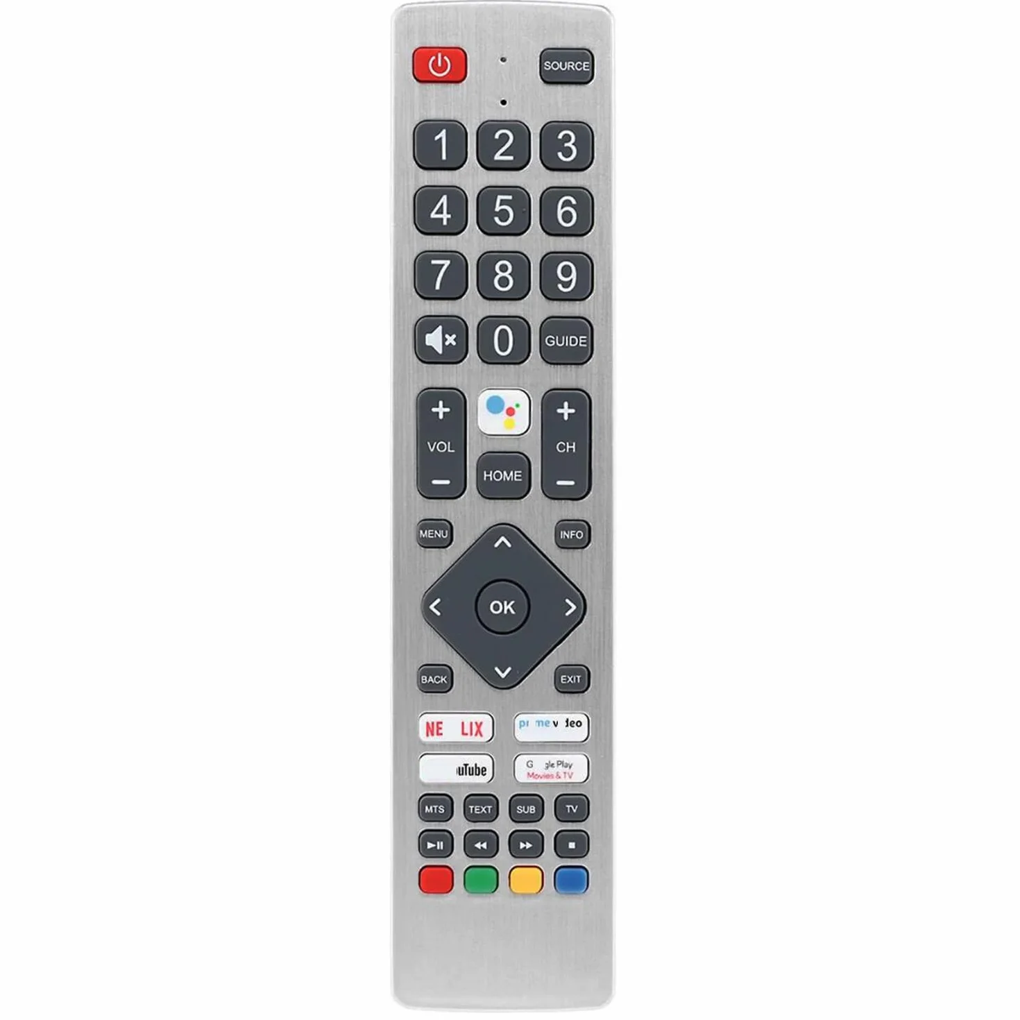 SHWRMC0133 - Telecomando IR di ricambio per Sharp Aquos TV 32BI6EA 40BI2EA 40BI5EA 40BL2EA 40BL3EA 40BL4EA 40BL5EA 40BN5EA 40BN6EA 43BI2EA 43BI5EA 43BL2EA 43BL3BL3EA 43BL5 EA 43BN5EA 43BN6EA