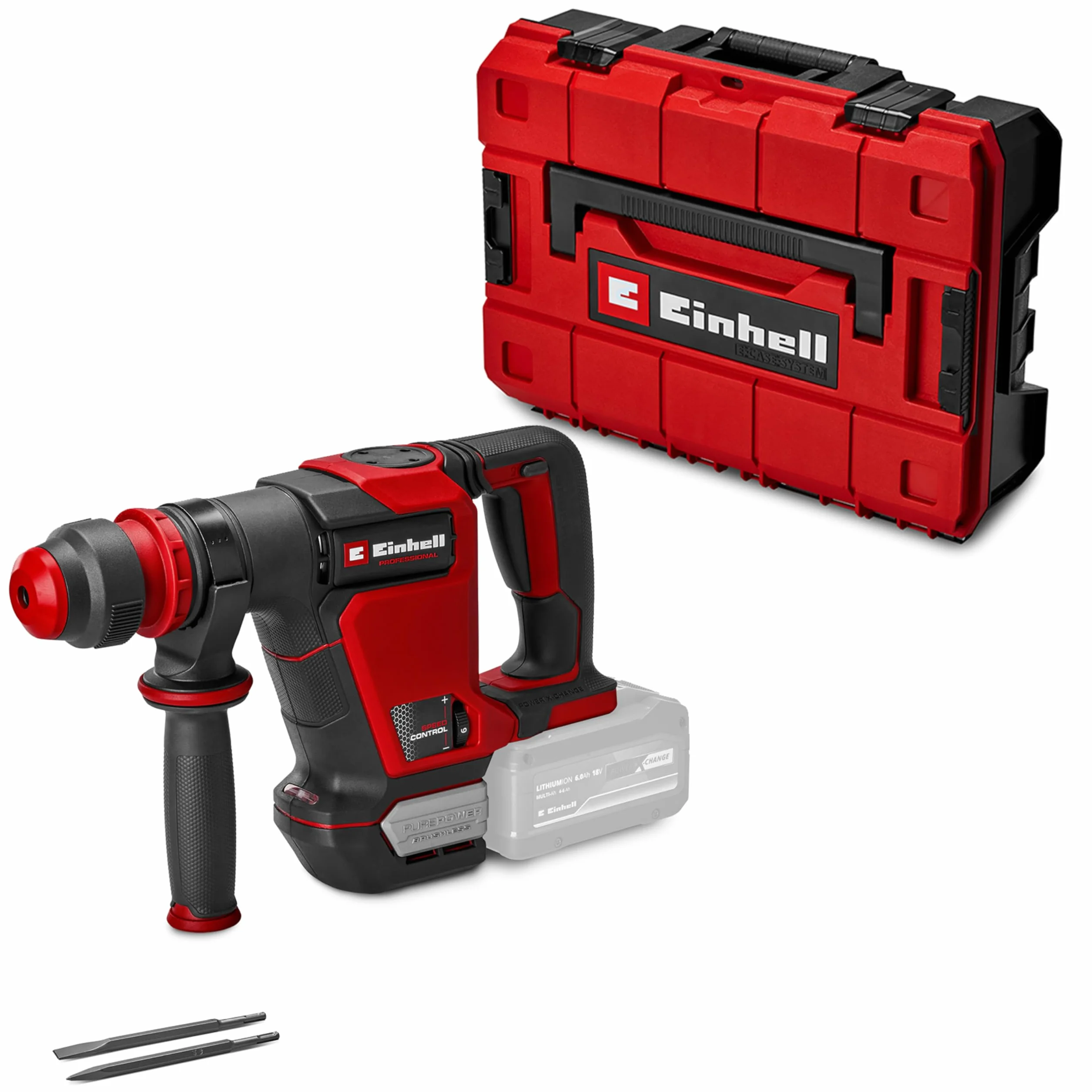 Einhell Professional Martello demolitore TP-DH 18/4 Li BL-Solo Power X-Change 18 V brushless 4,0 J SDS-plus
