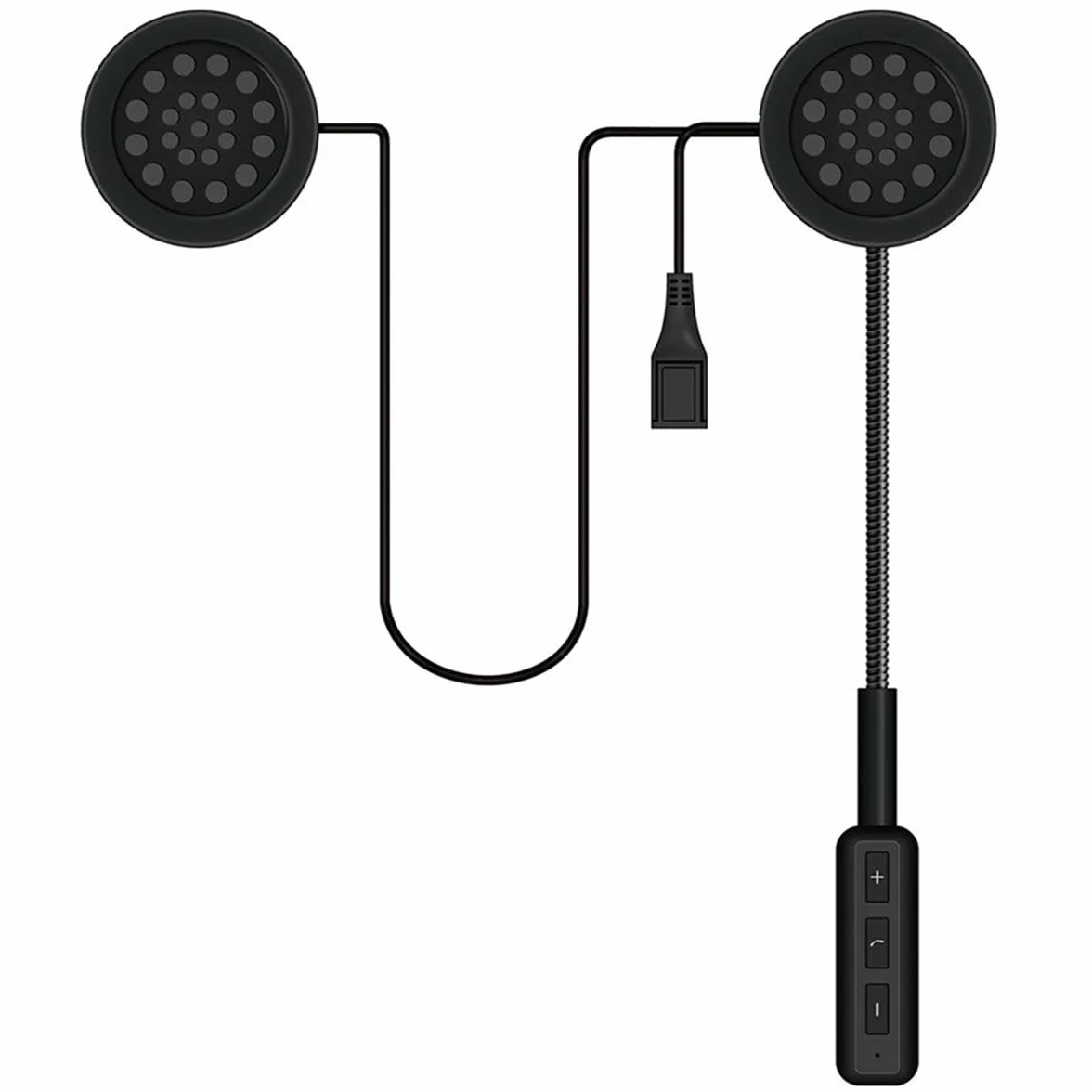 Alnicov Casco Moto Auricolare Bluetooth Casco Integrale Auricolare Wireless Integrato risponde automaticamente alla Navigazione delle chiamate